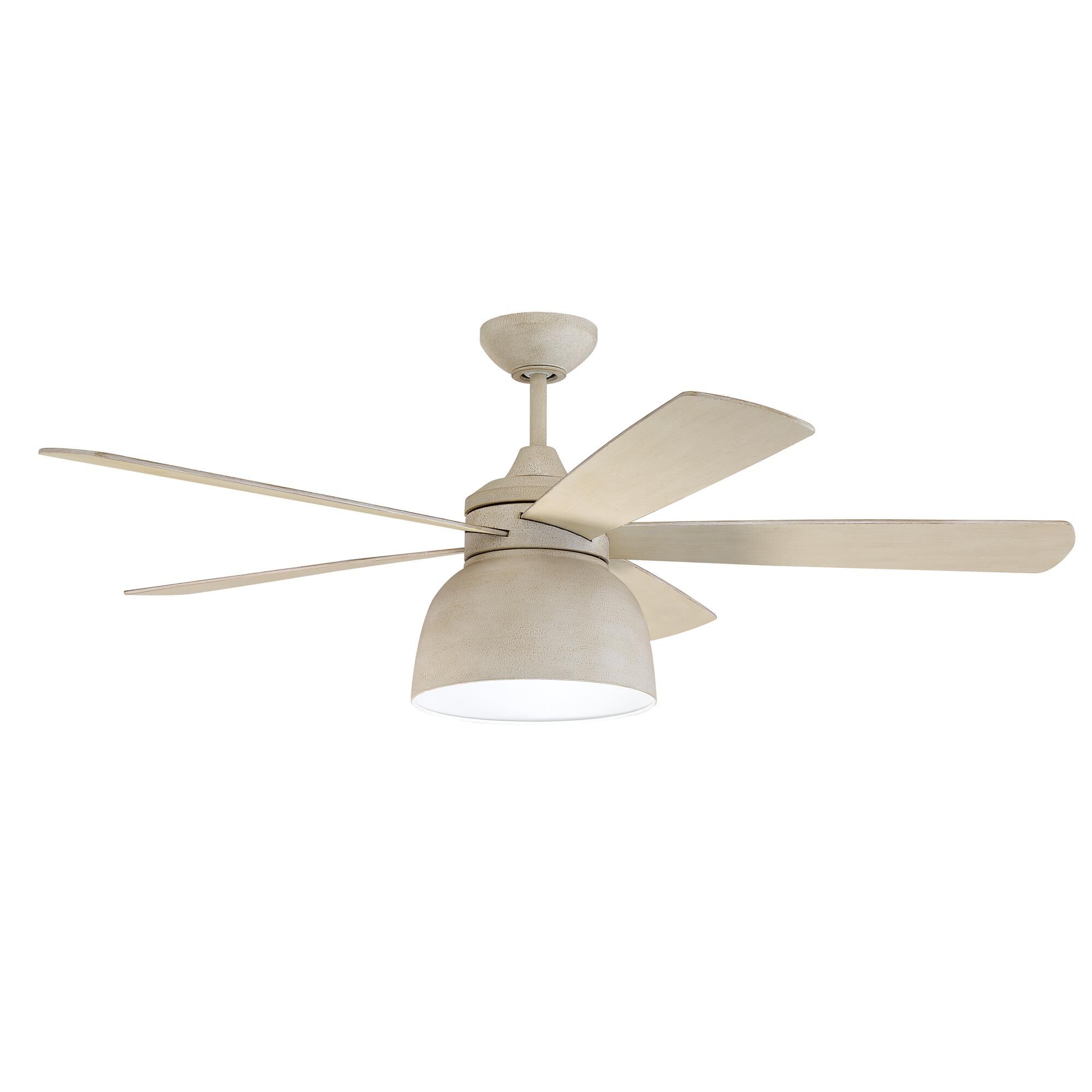 Shown in Cottage White finish and Cottage White glass and Yes shade