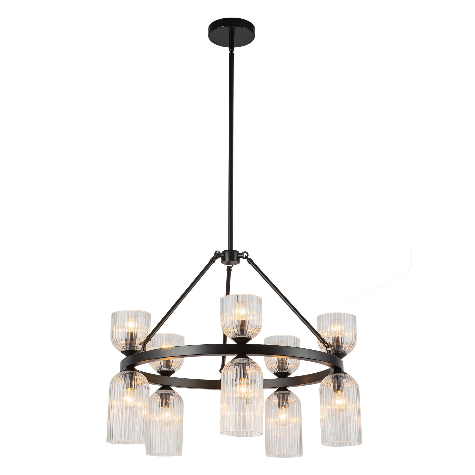 Nelly 26 Inch Chandelier by Alora Mood