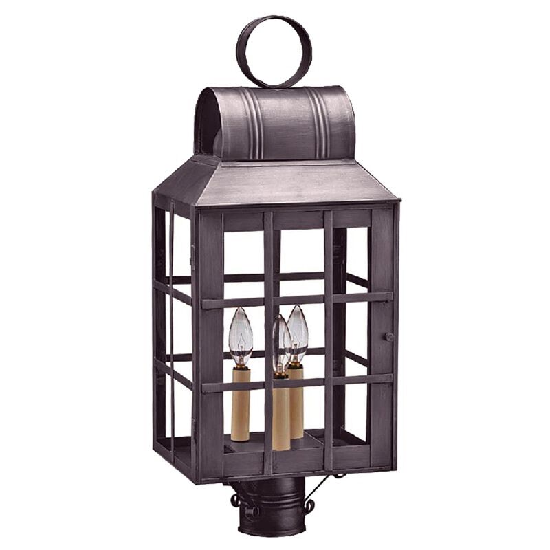 Lynn 24 Inch 3 Light Outdoor Post Lamp by Northeast Lantern