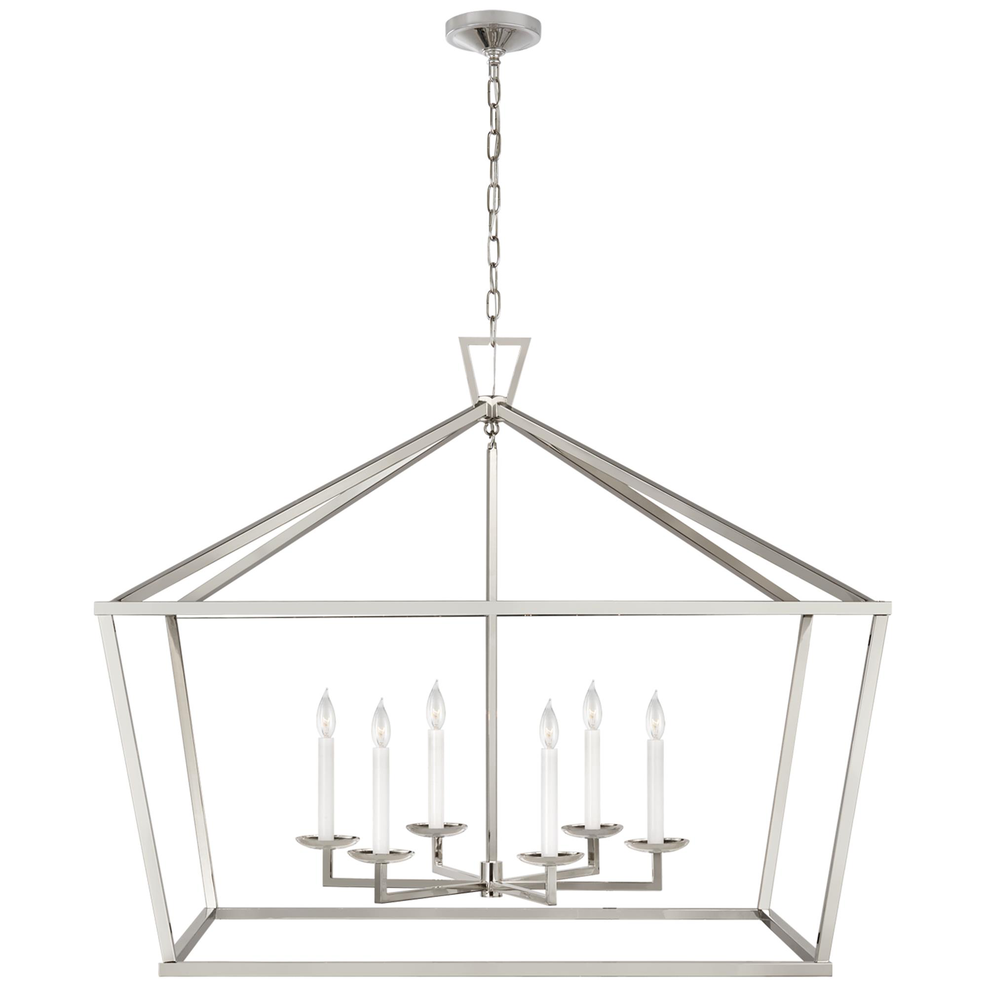 Shown in Polished Nickel finish and No Option shade