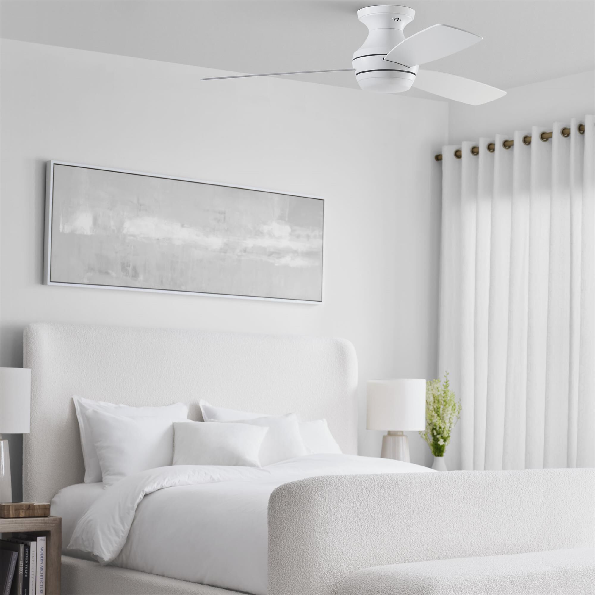 Ikon 52 Led 52 Inch Ceiling Fan with Light Kit,