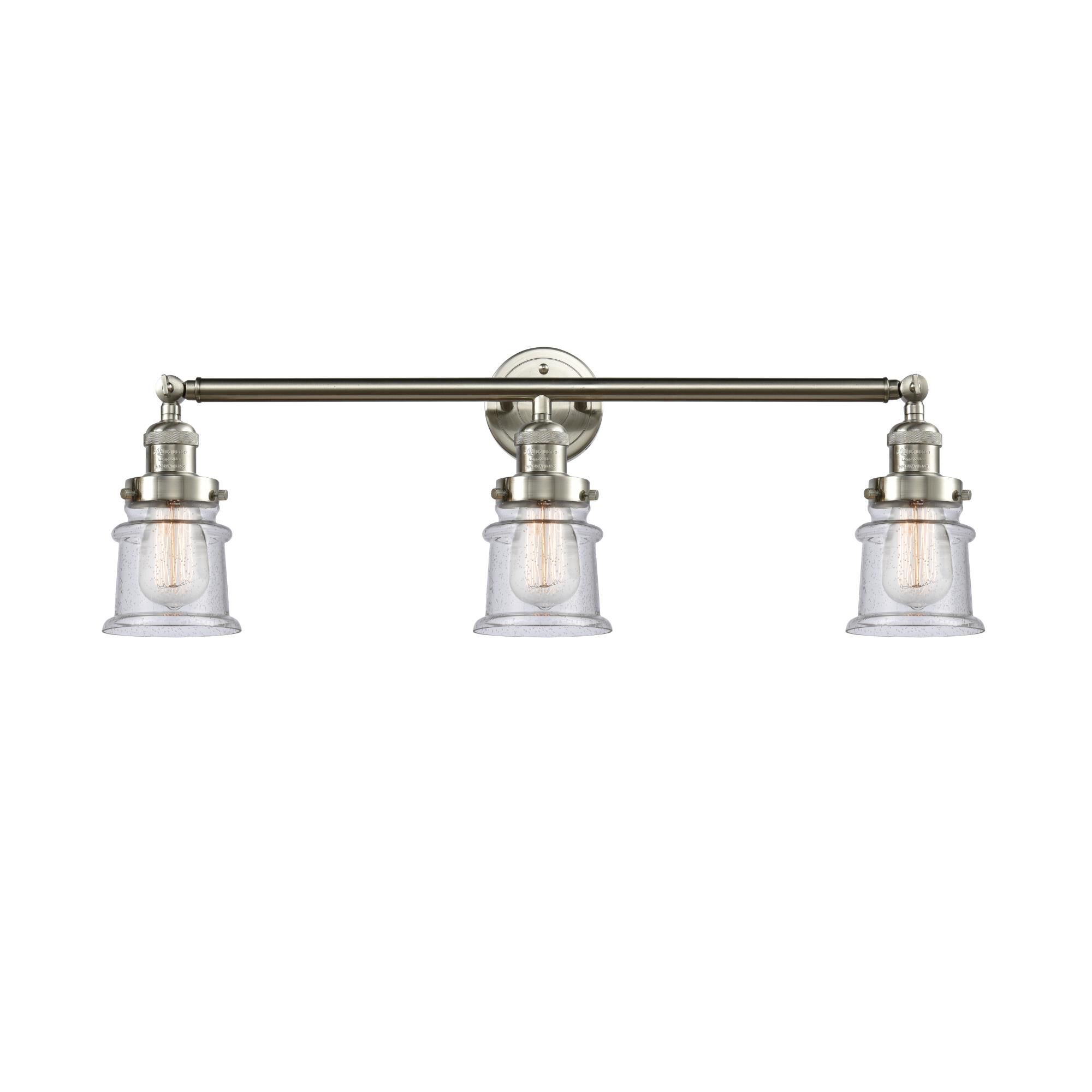 Bruno Marashlian Small Canton 30 Inch 3 Light Bath Vanity Light by Innovations Lighting