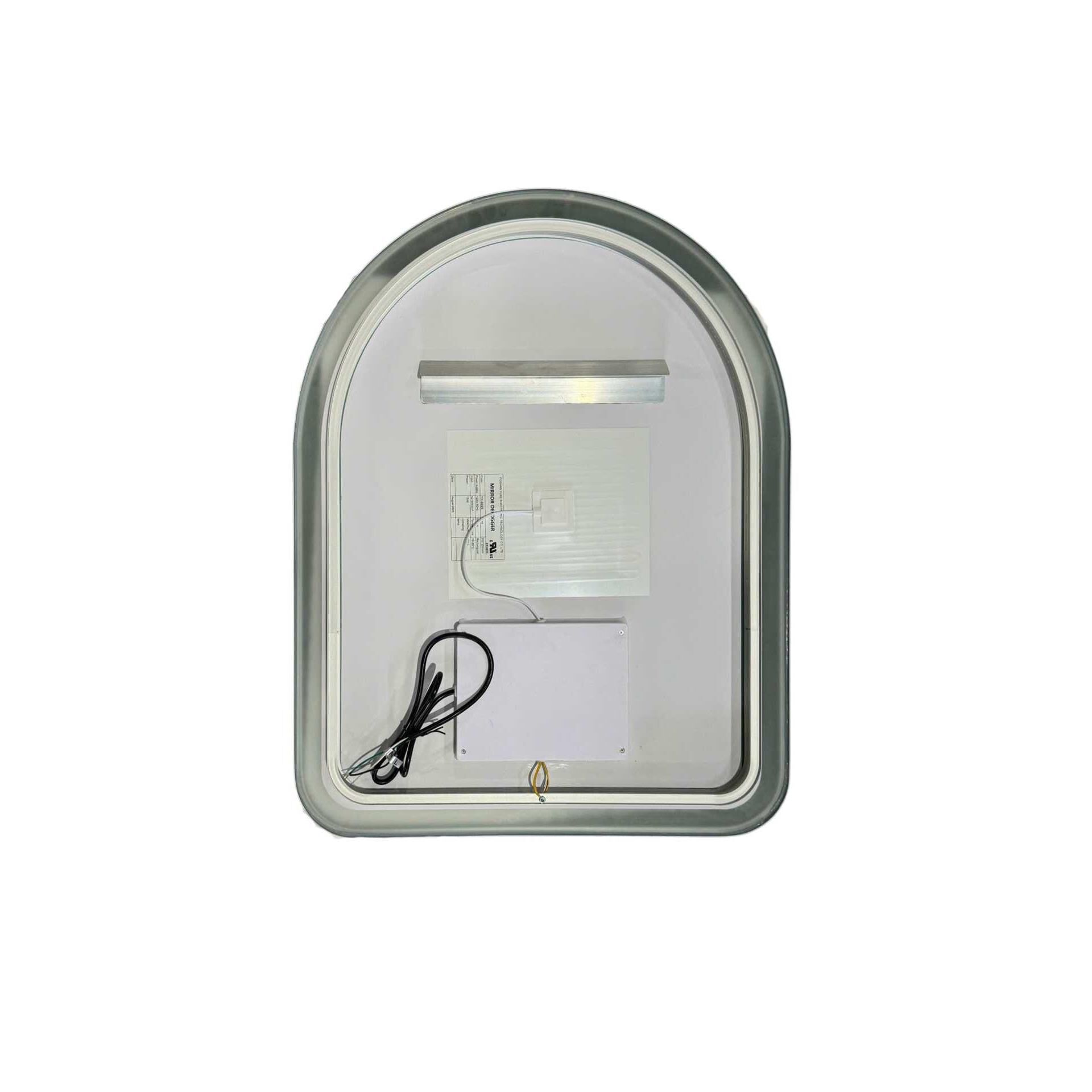 Harmoni 30 Inch Arched LED Lighted Mirror by Elegant Decor