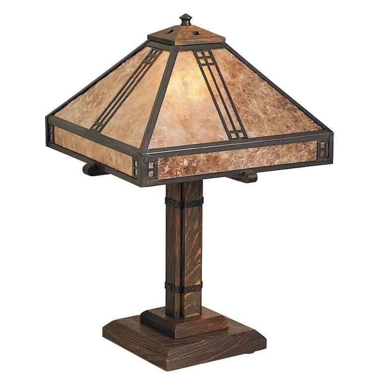 Prairie 18 Inch Table Lamp by Arroyo Craftsman