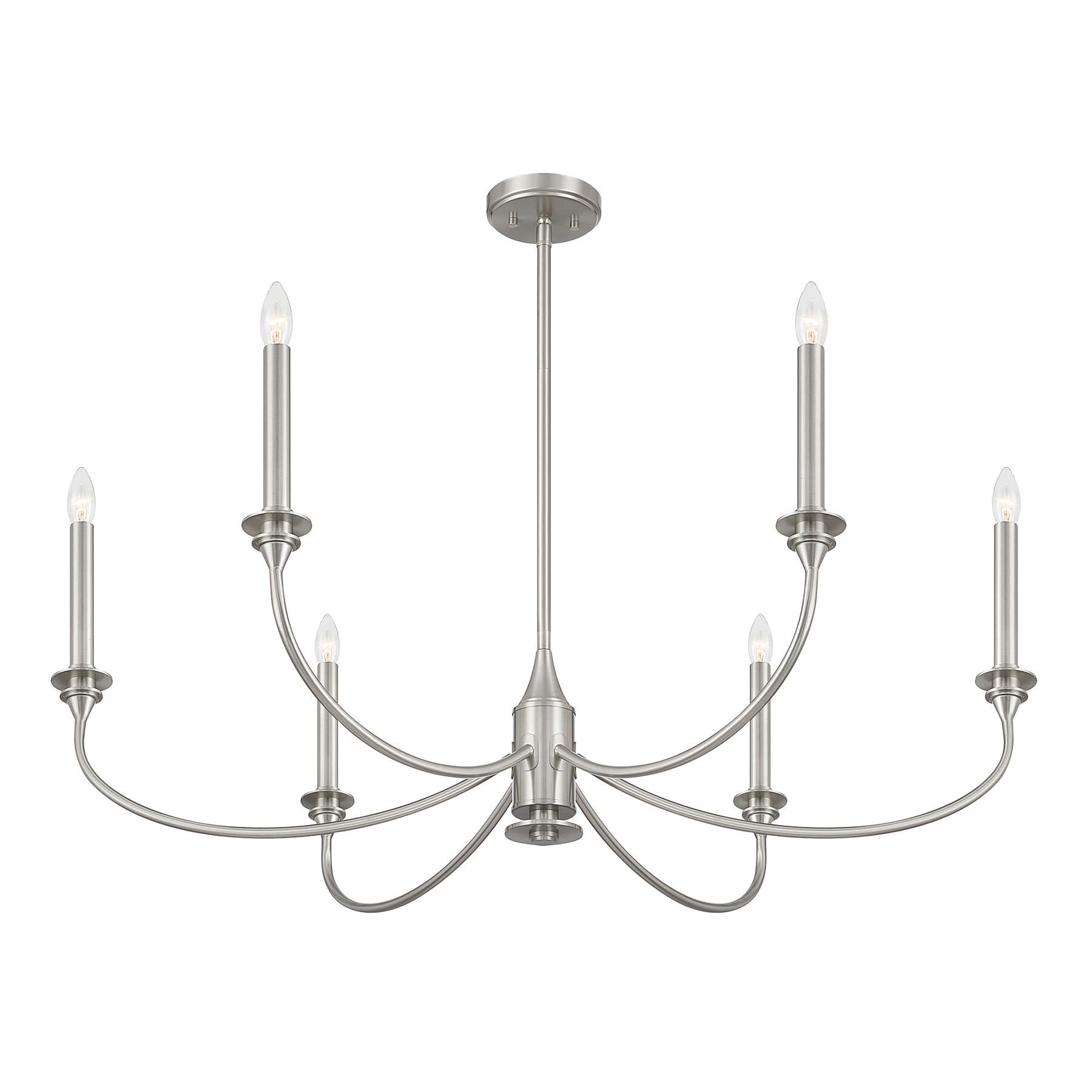 Shown in Satin Nickel finish