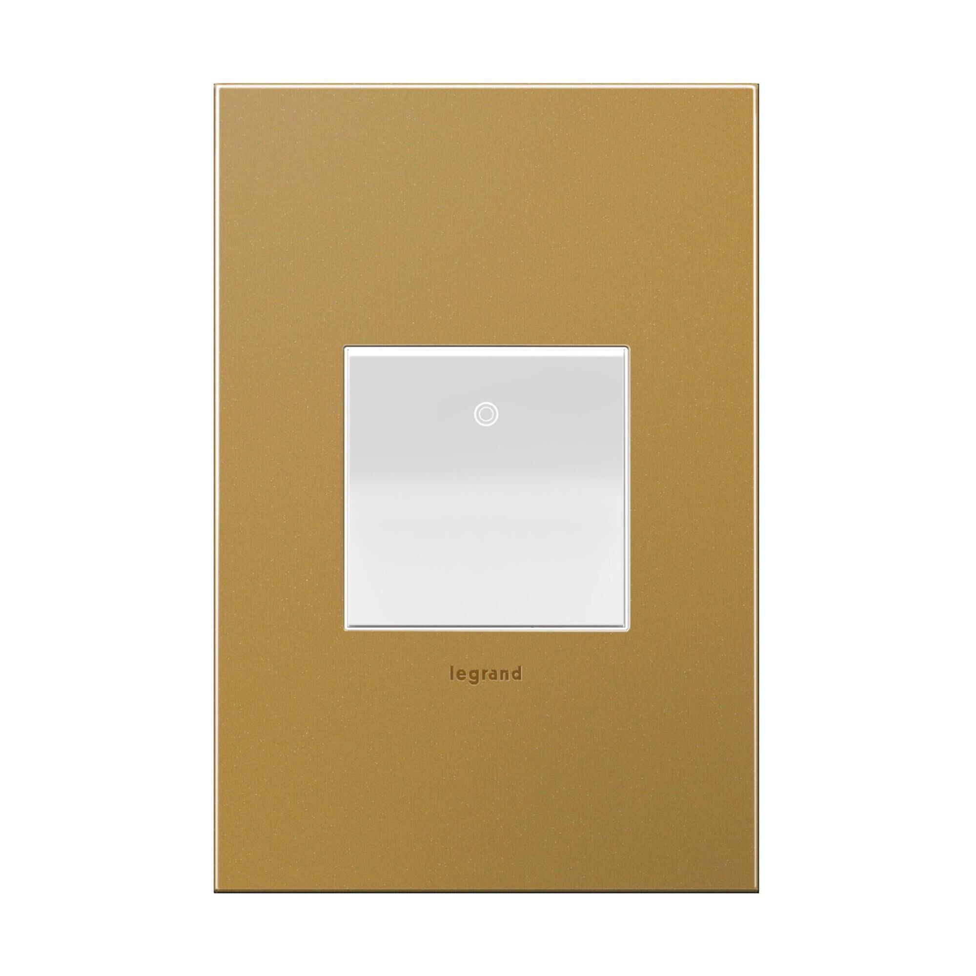 Adorne Cast Metals 1 Gang Wall Plate by Legrand