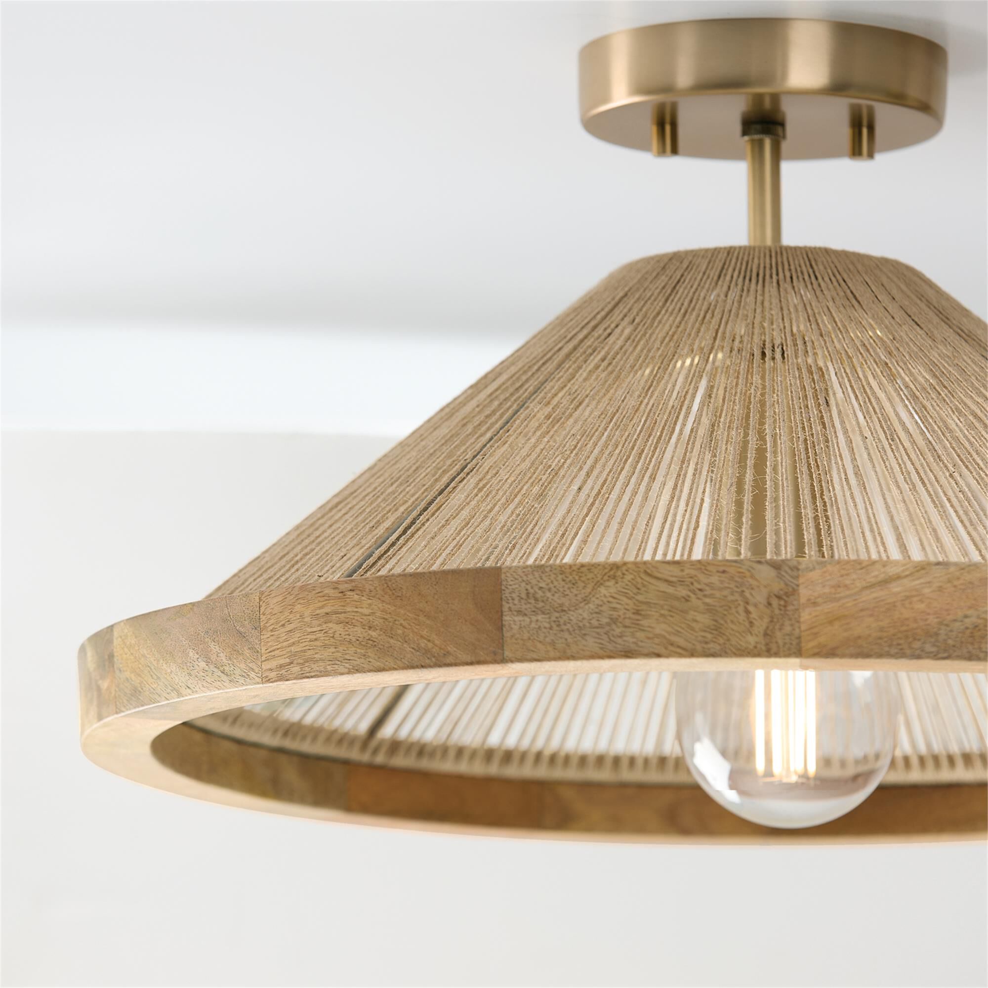 Shown in Matte Brass finish
