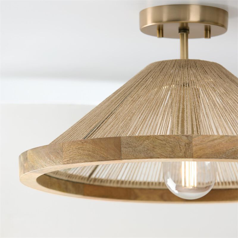 Maya 19 Inch Semi Flush Mount by Capital Lighting Fixture Company