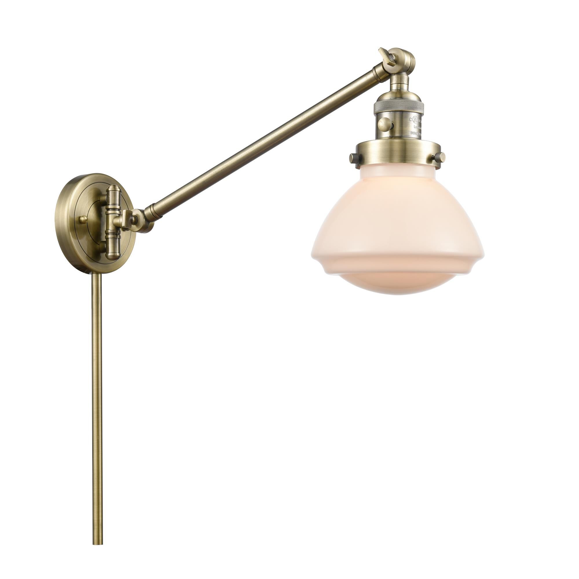 Bruno Marashlian Olean Wall Swing Lamp by Innovations Lighting