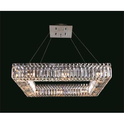 Shown in Chrome finish and Firenze Clear crystal