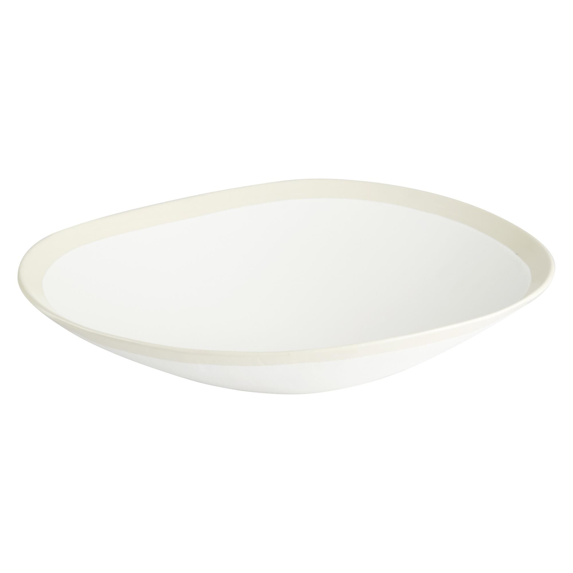 Laura Bowl | White -Large Bowl by Cyan Designs