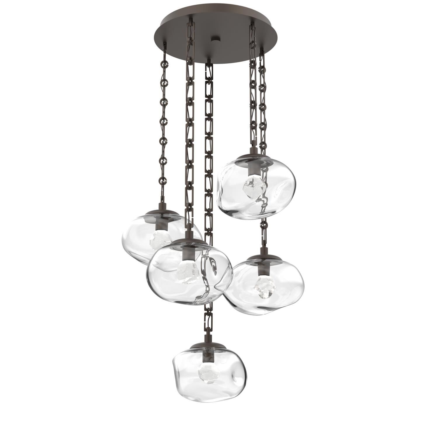 Levi Wilson Nova Led 24 Inch Multi Light Pendant by Hammerton Studio