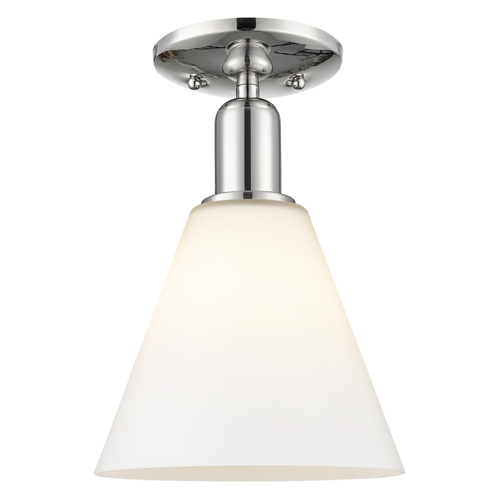 Bruno Marashlian Berkshire Glass 8 Inch Semi Flush Mount by Innovations Lighting