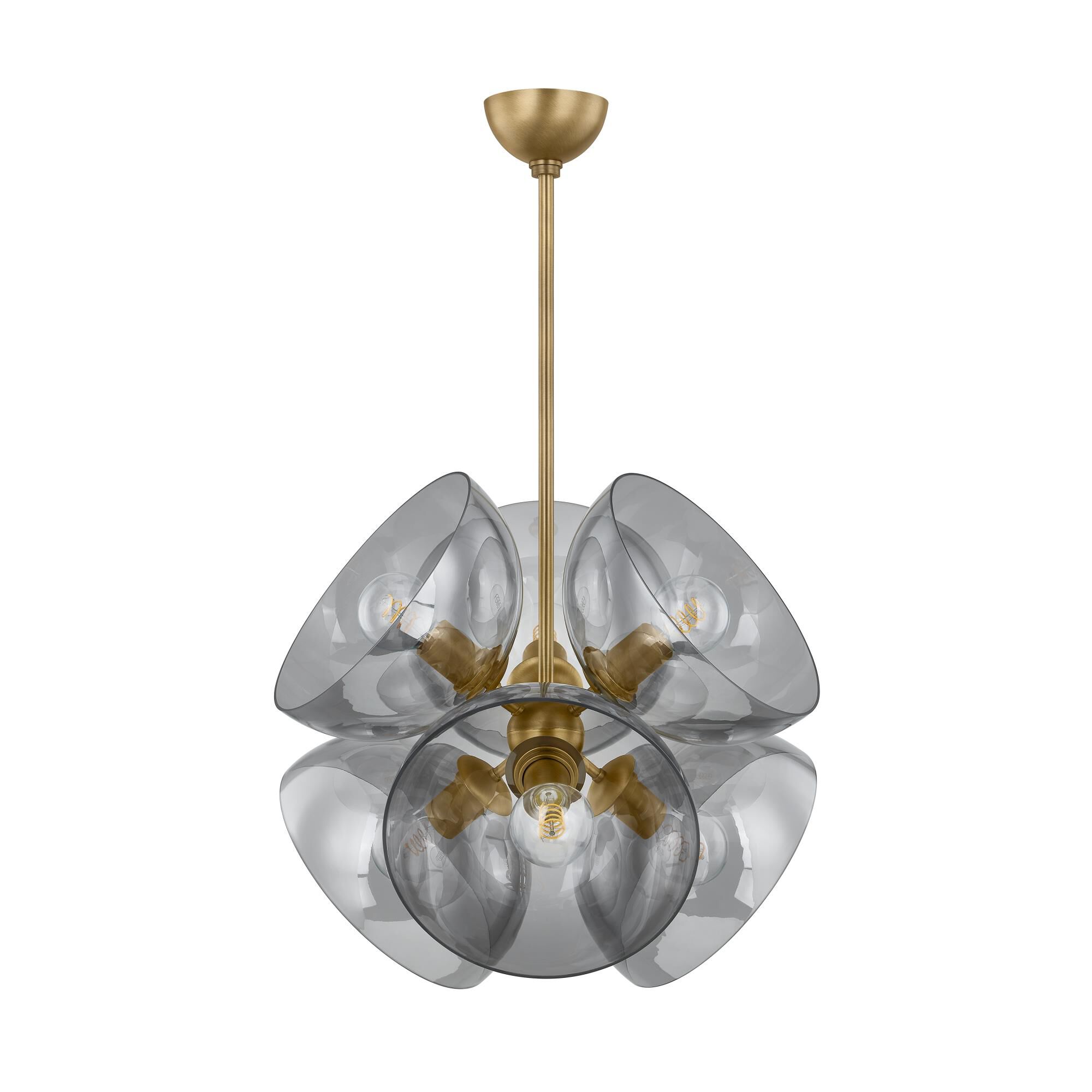 Boulder 42 Inch Chandelier by Troy Lighting