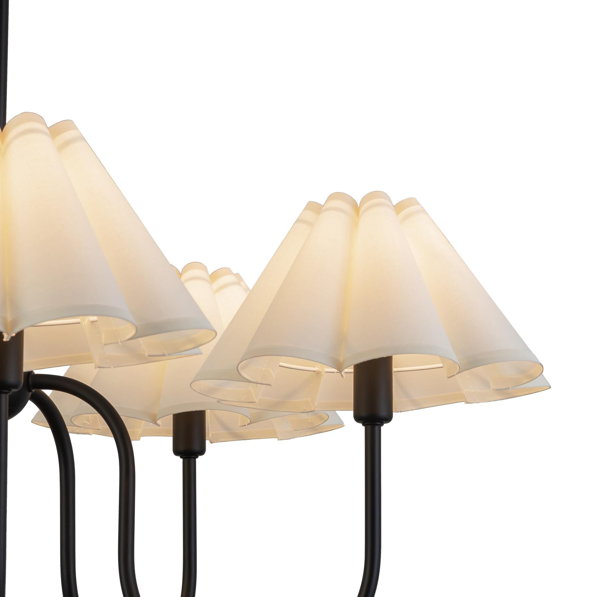 Kelsey Leigh Rosemary 31 Inch Chandelier by Alora Mood