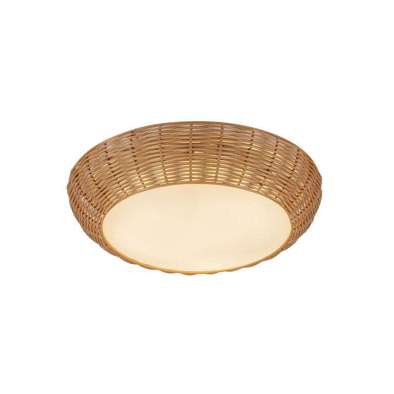 Hae Jung Roe Merida 15 Inch 2 Light Flush Mount by Alora Mood