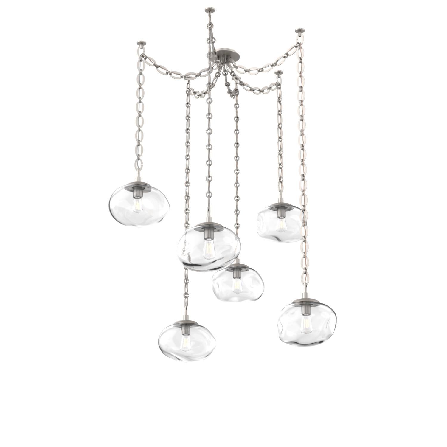 Levi Wilson Nova 19 Inch Multi Pendant Light by Hammerton Studio