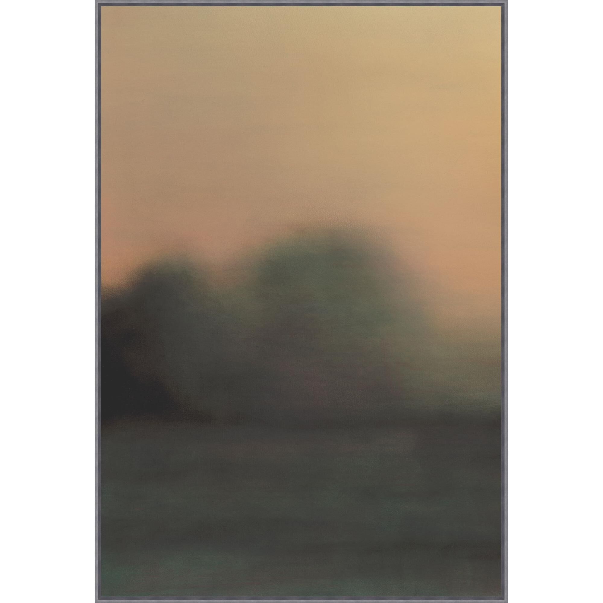 Peeking Over The Trees Print by LEVEL57