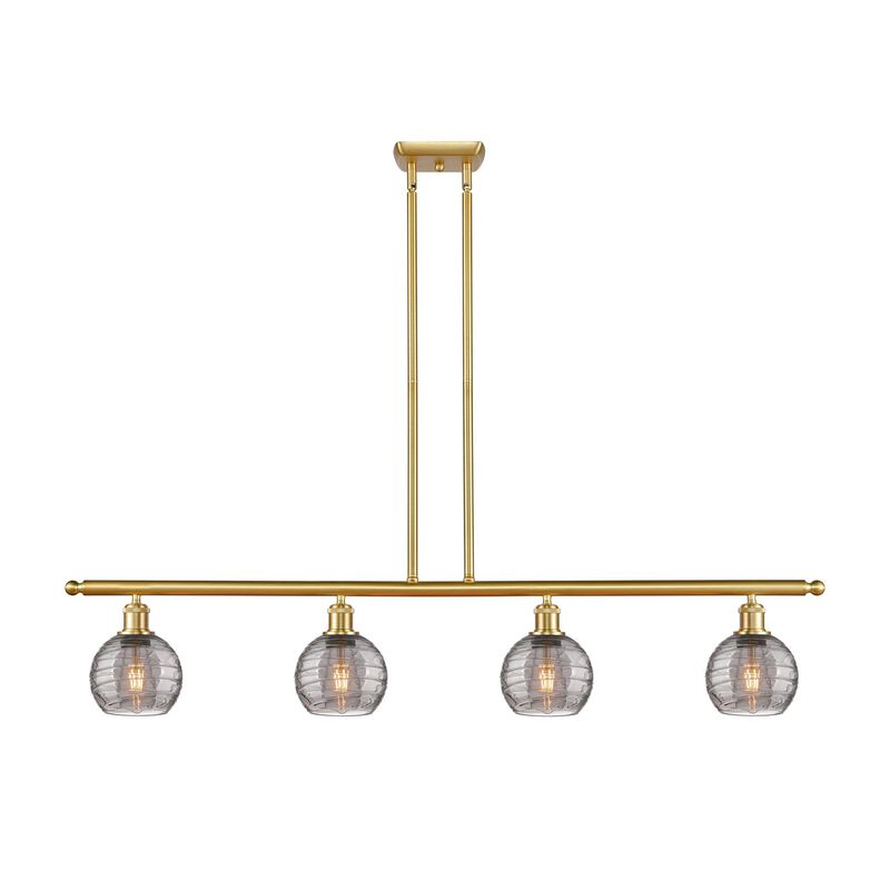 Bruno Marashlian Athens Deco Swirl 48 Inch Linear Suspension Light by Innovations Lighting