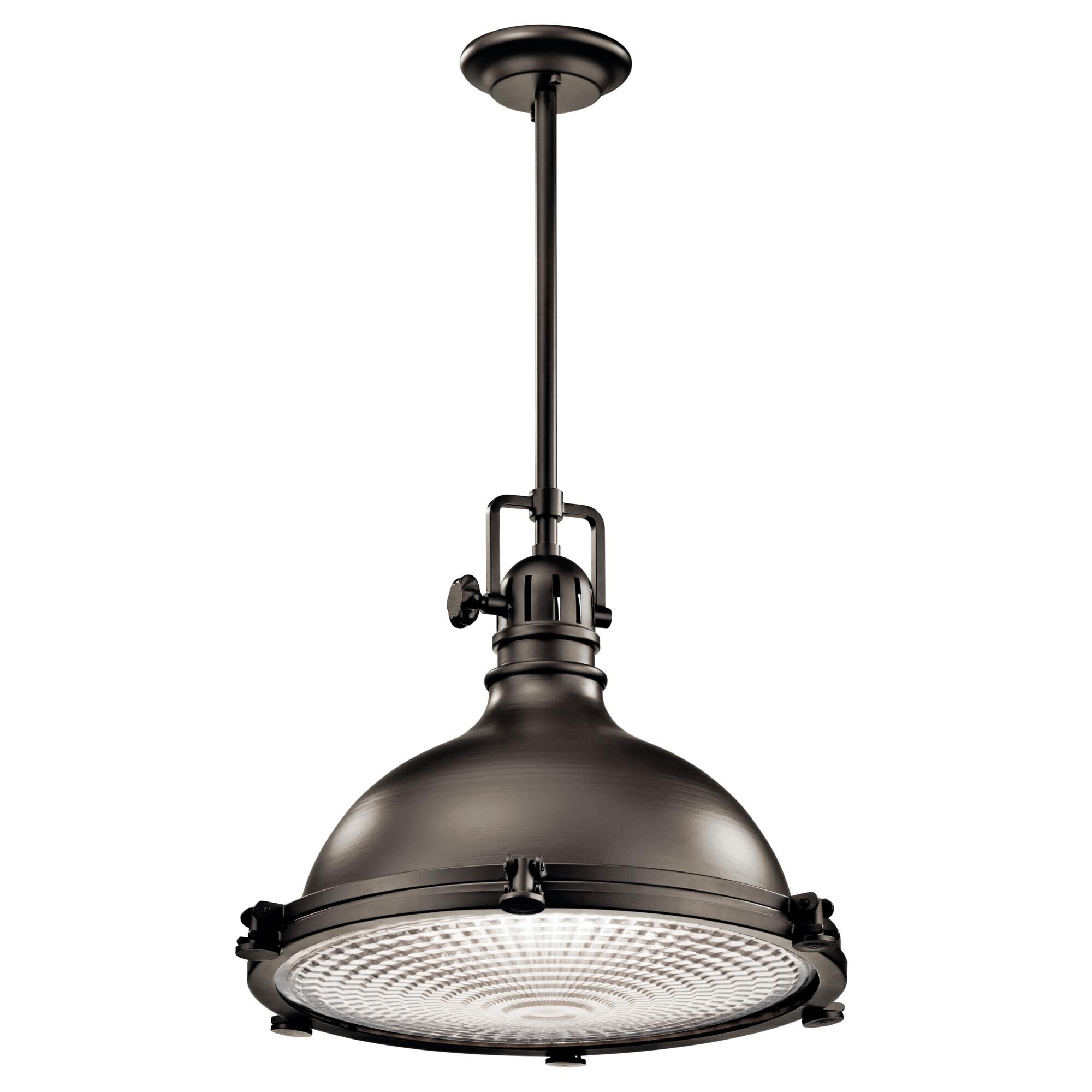 Shown in Olde Bronze finish and Fresnel Lens glass