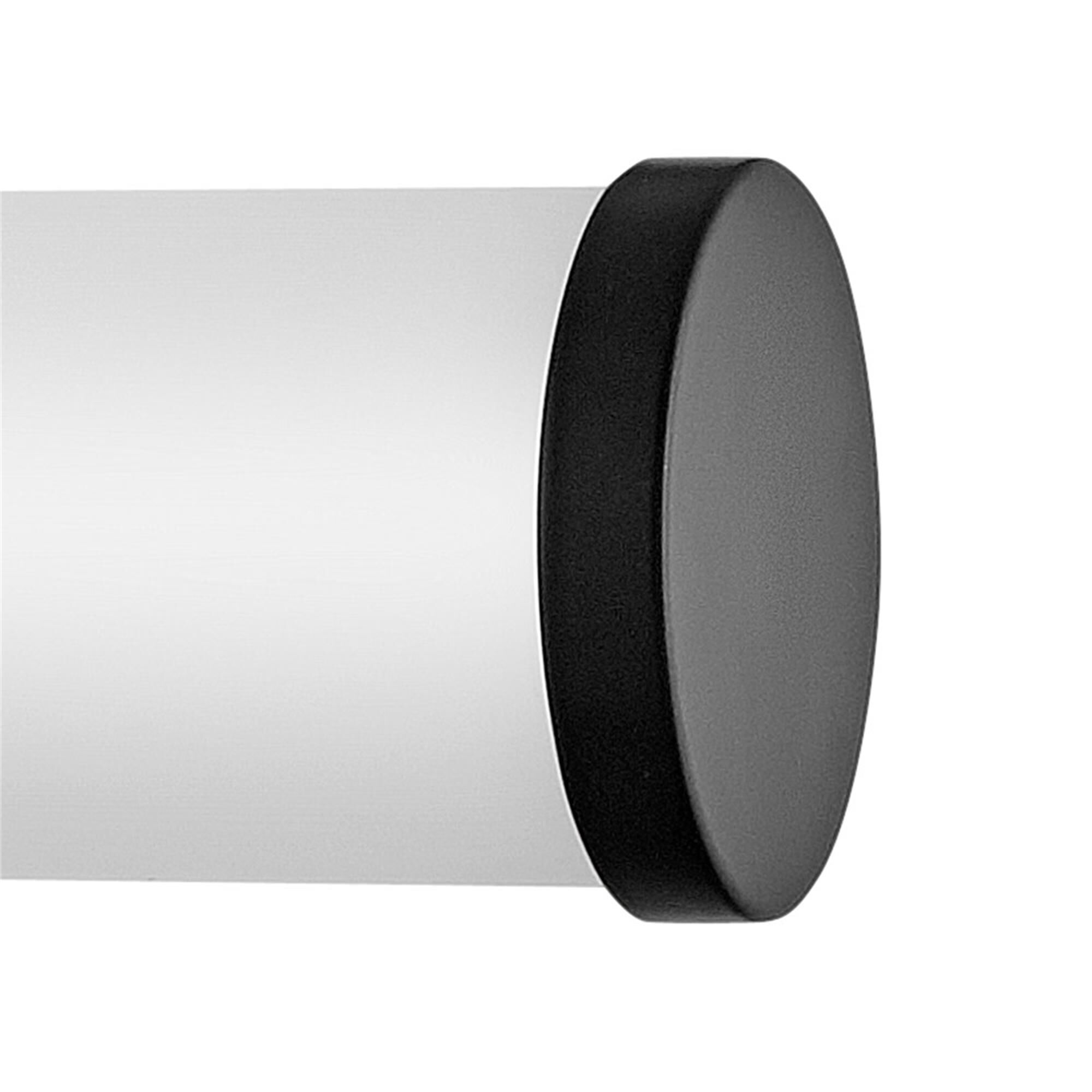 Shown in Black with Chrome Accents finish and Etched Opal glass