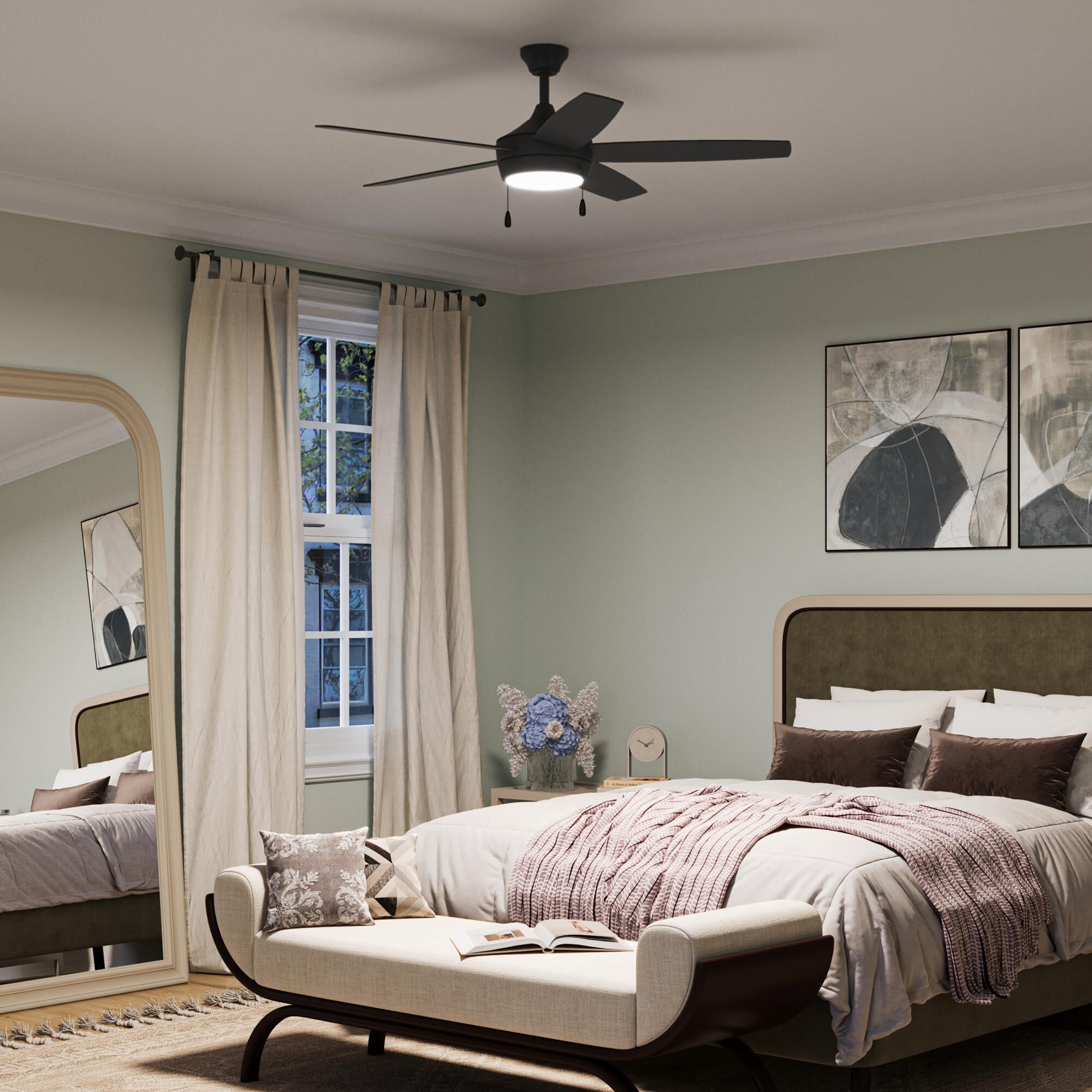 Nolyn 52 Inch Ceiling Fan with Light Kit by Progress Lighting