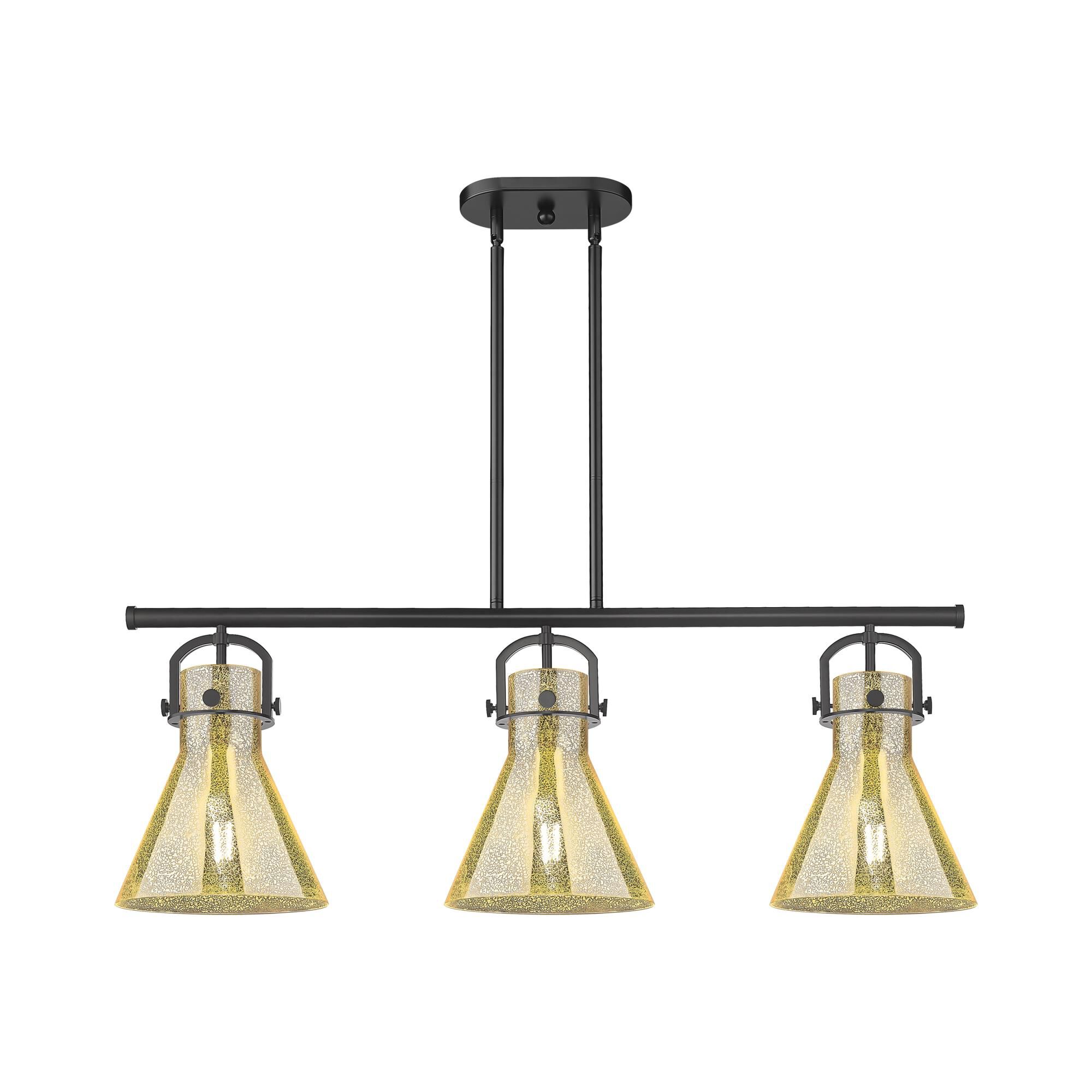 Bruno Marashlian Newton Cone 42 Inch Linear Suspension Light by Innovations Lighting