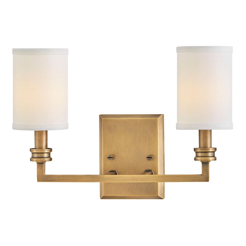 Moore Medium 2 Light Wall Sconce by Hinkley