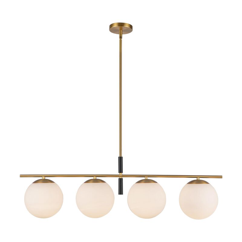 Zuri Small Linear Chandelier by Alora Mood