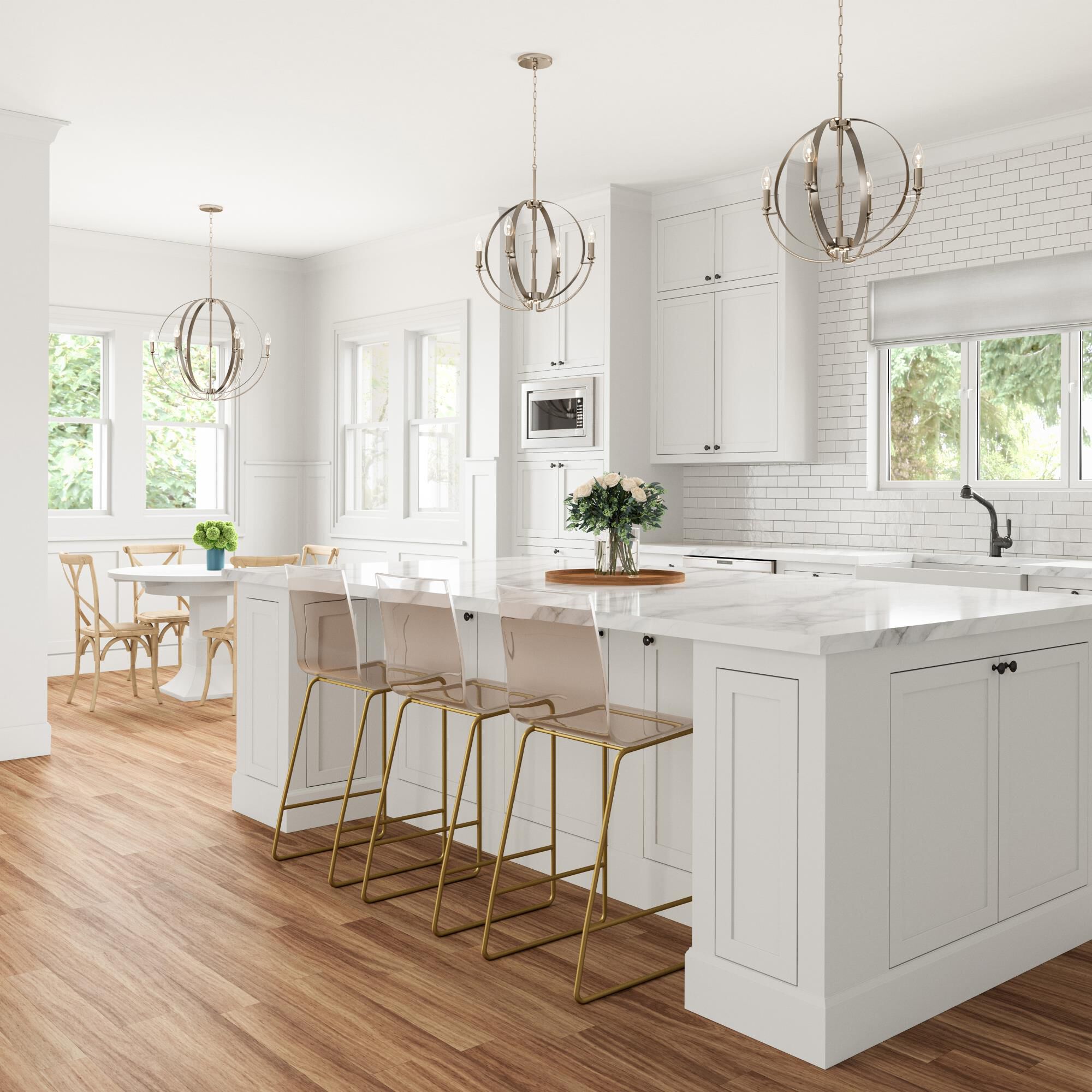 Shown in Brown finish