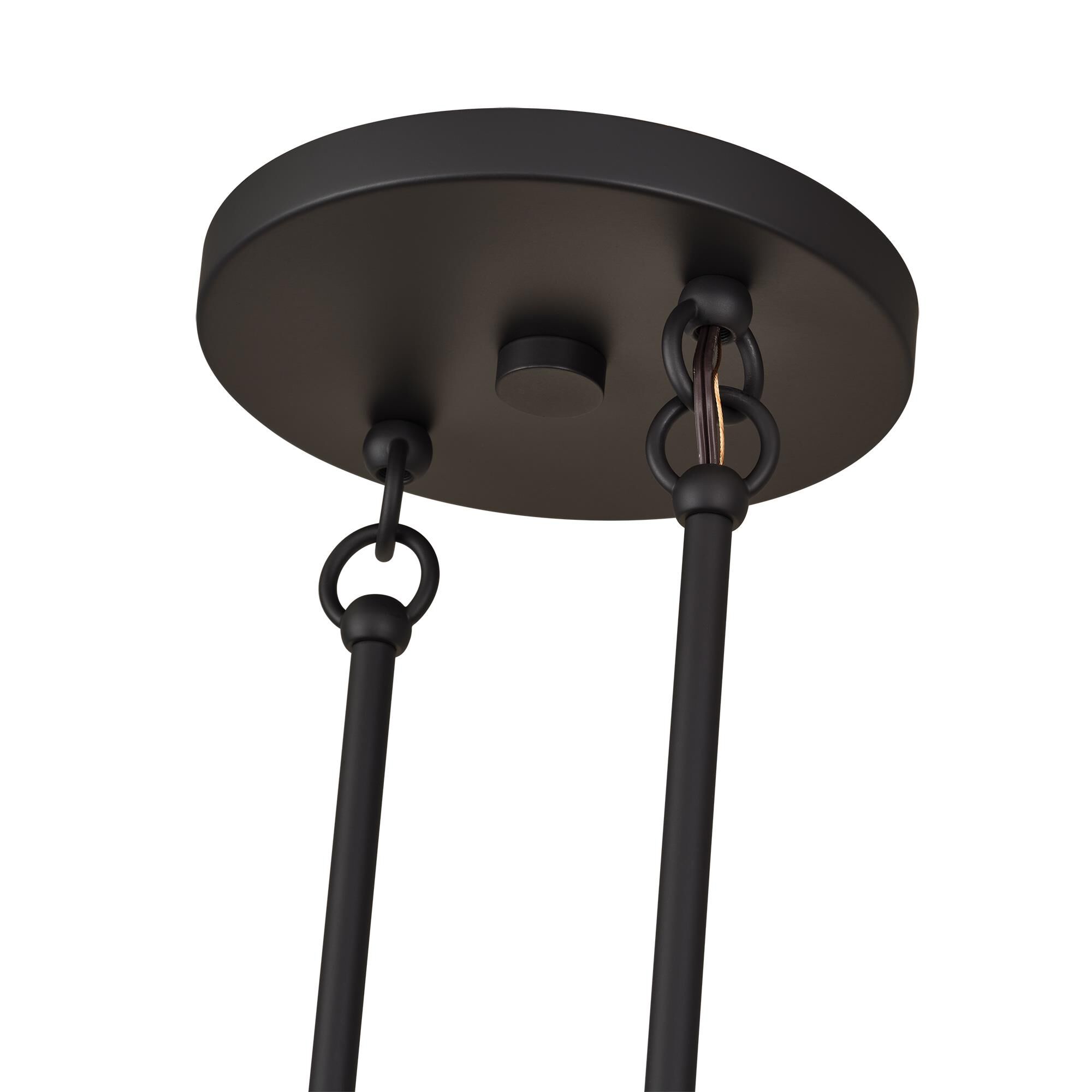 Shown in Bronze finish and Hand Crafted Parchment Color Hardback Fabric shade