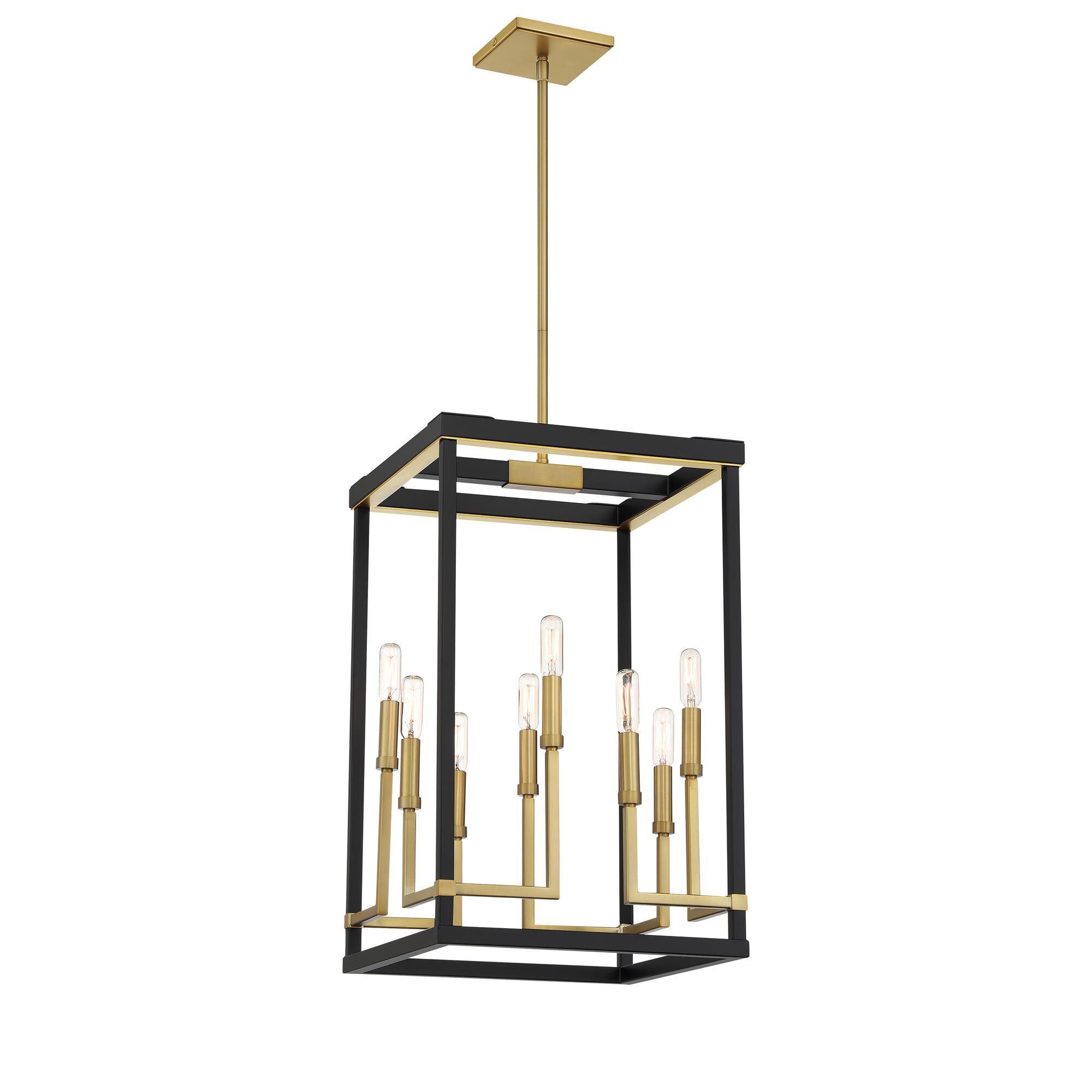 Shown in Coal and Soft Brass finish