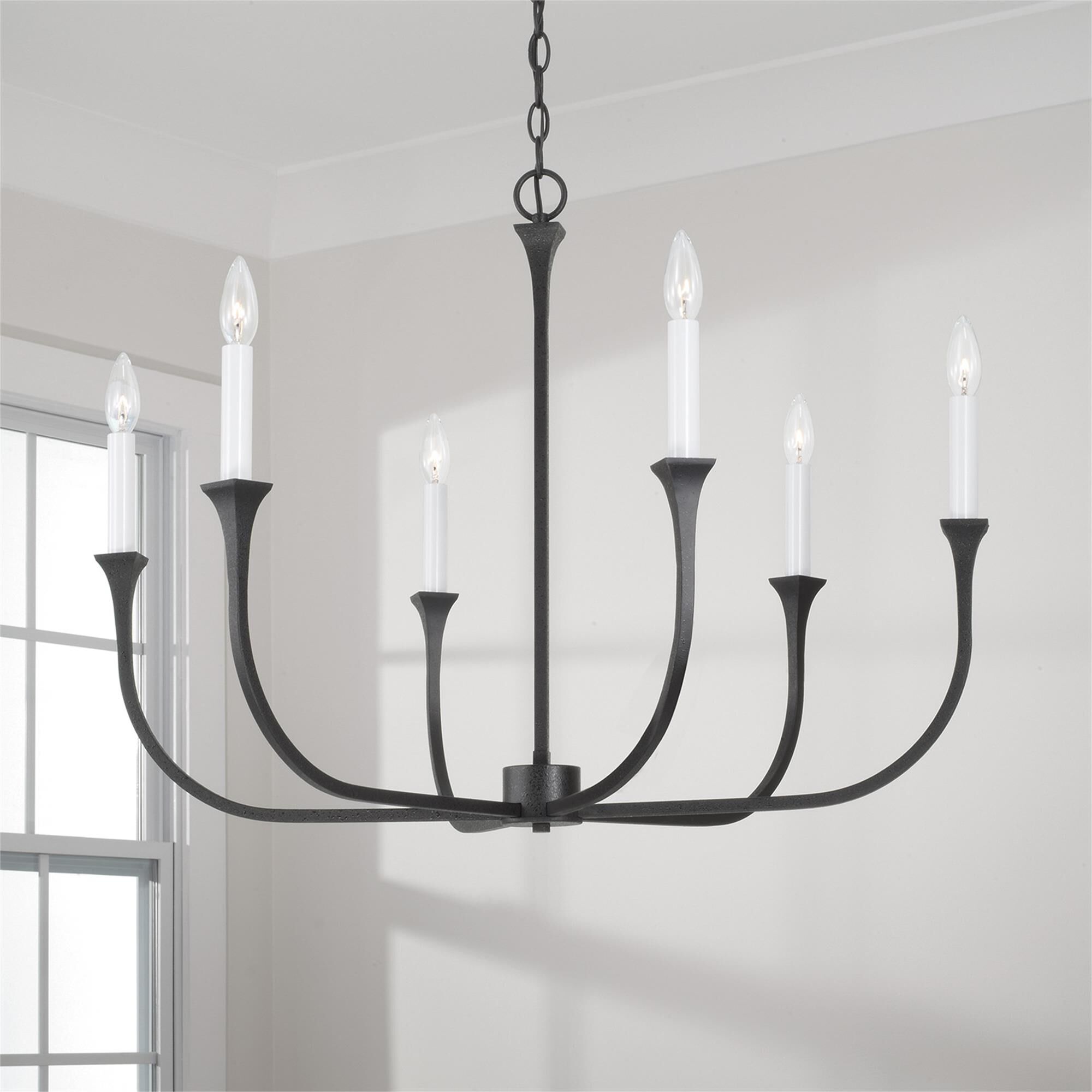 Shown in Black Iron finish