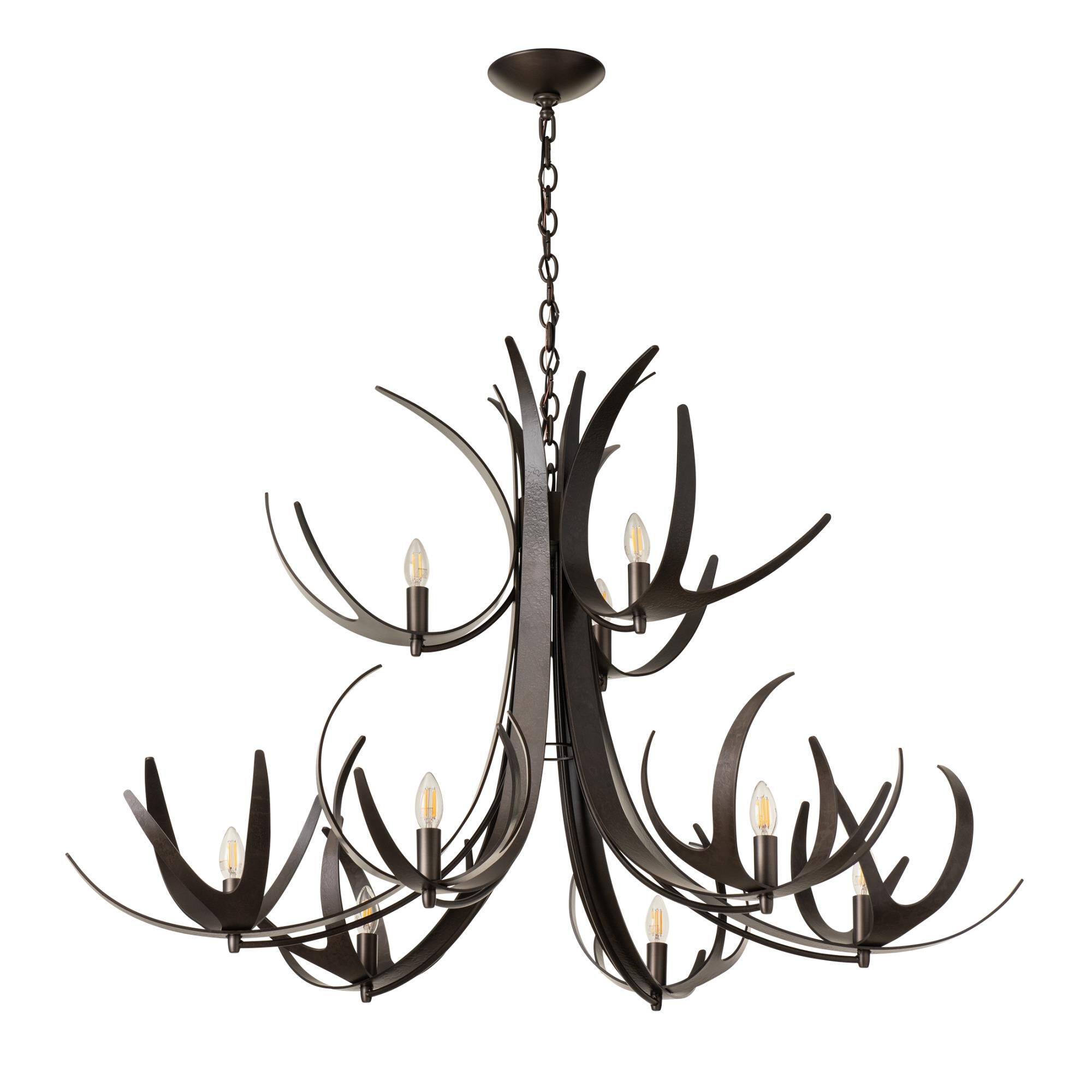 Caribou 49 Inch Chandelier by Hubbardton Forge