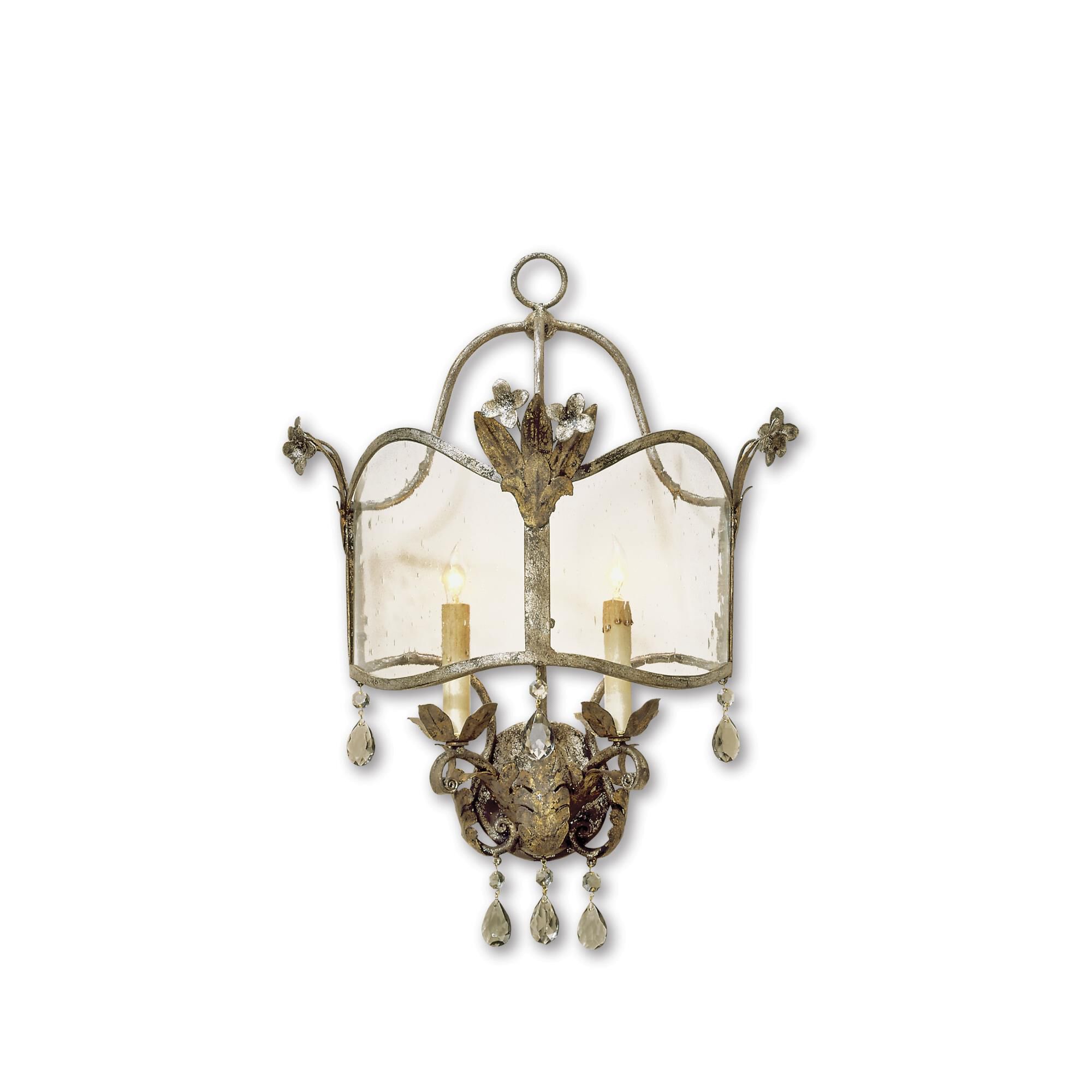 Zara 22 Inch Wall Sconce by Currey and Company
