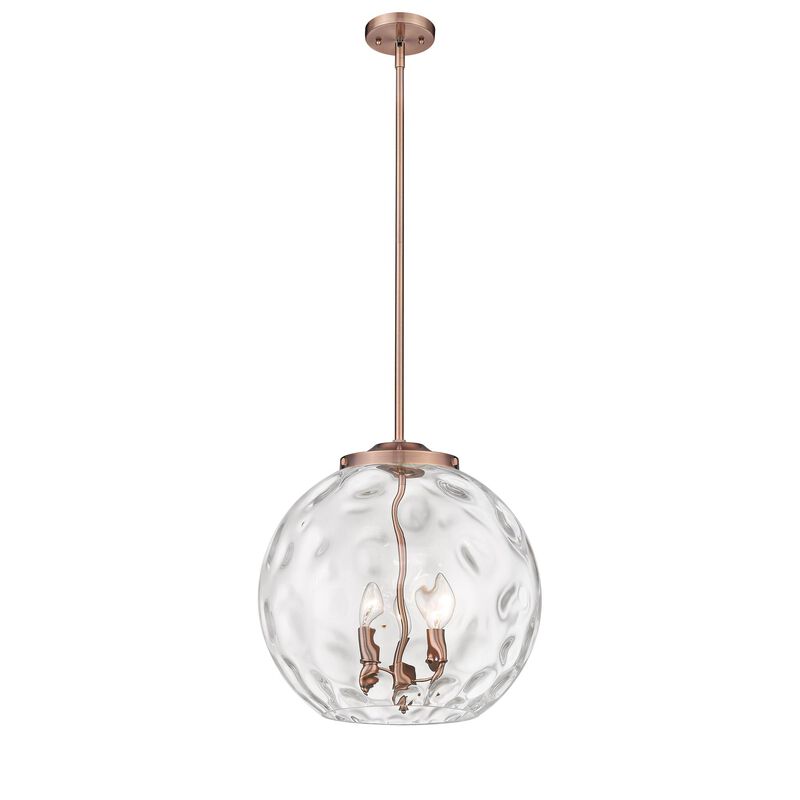 Bruno Marashlian Athens Water Glass 16 Inch Large Pendant by Innovations Lighting