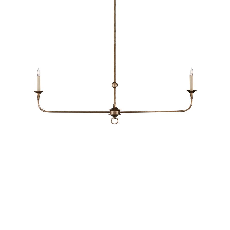 Nottaway 40 Inch Linear Suspension Light by Currey and Company