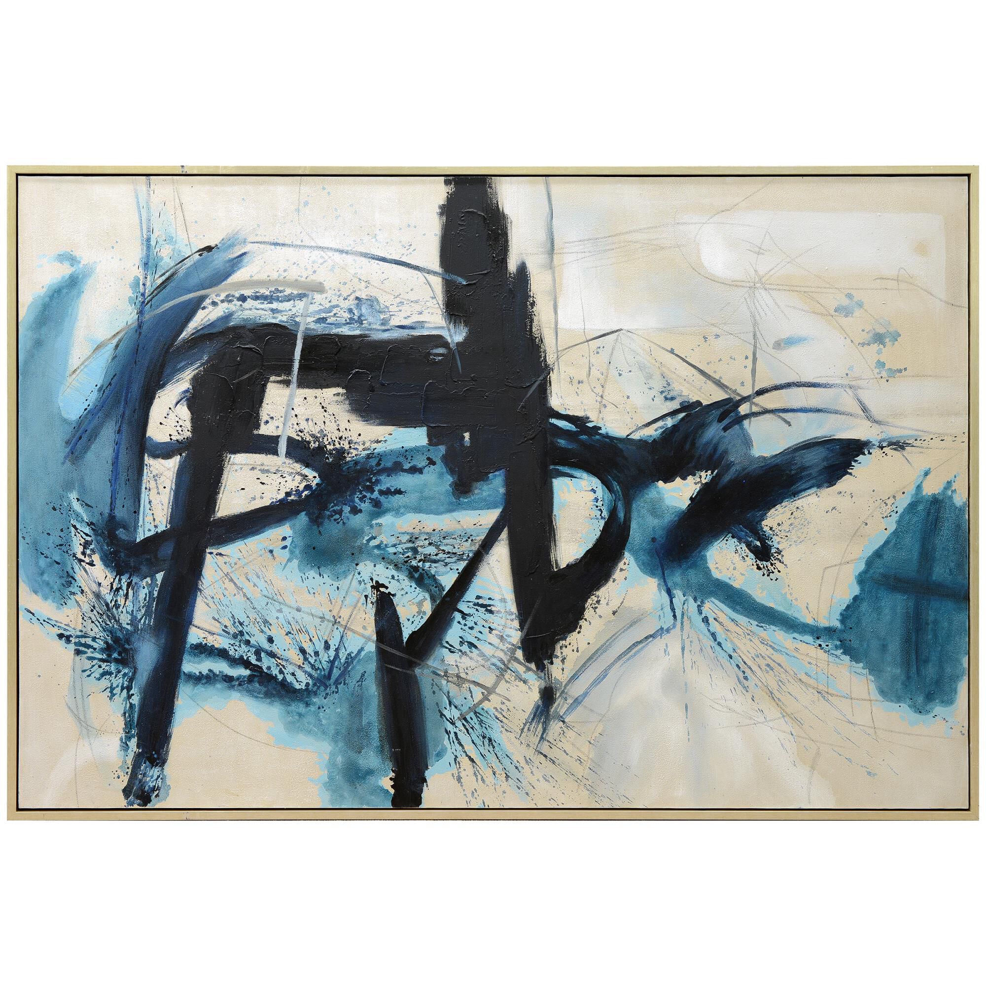 Hartford 74 Inch Painting by Harp and Finial