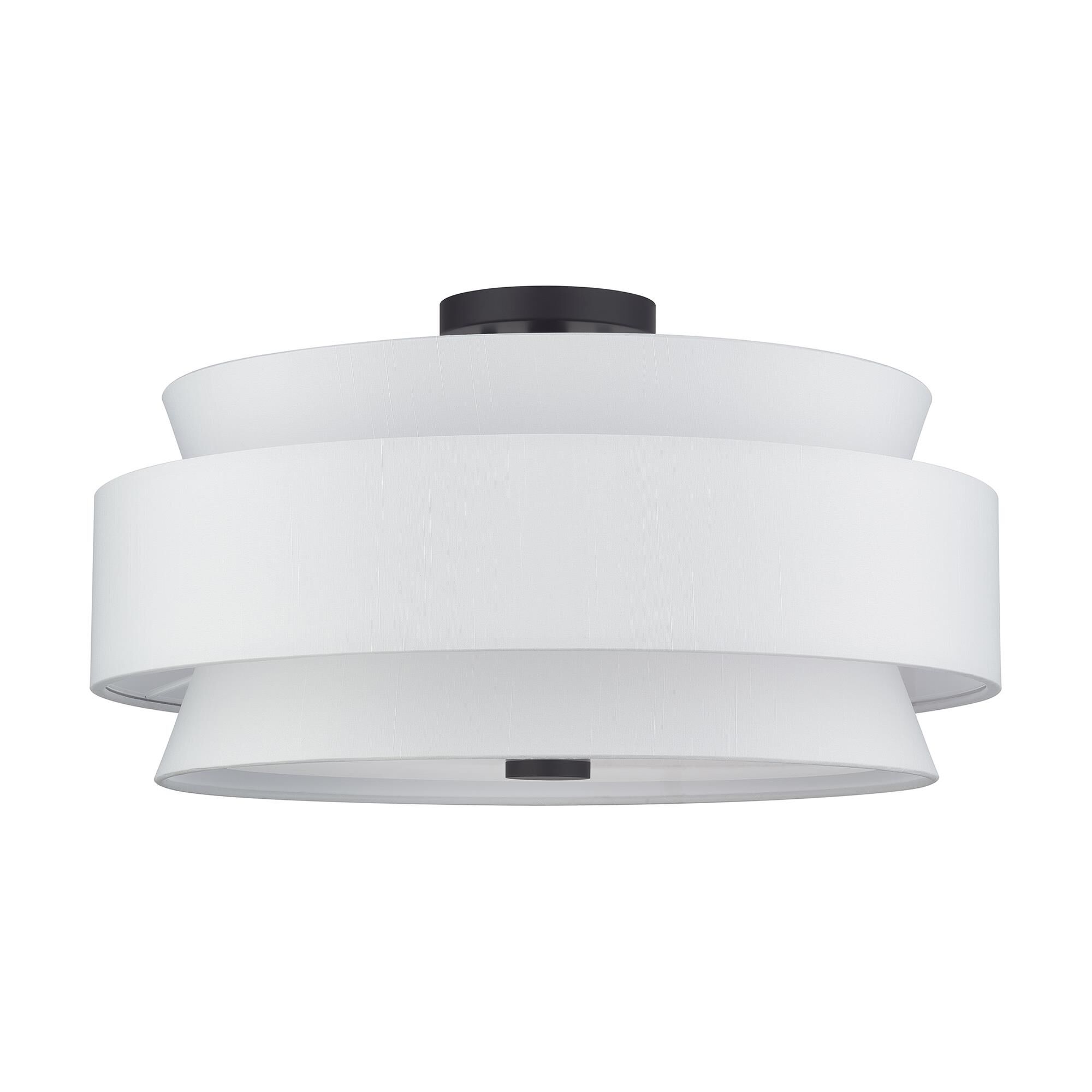 Fontana 21 Inch Semi Flush Mount by Livex Lighting