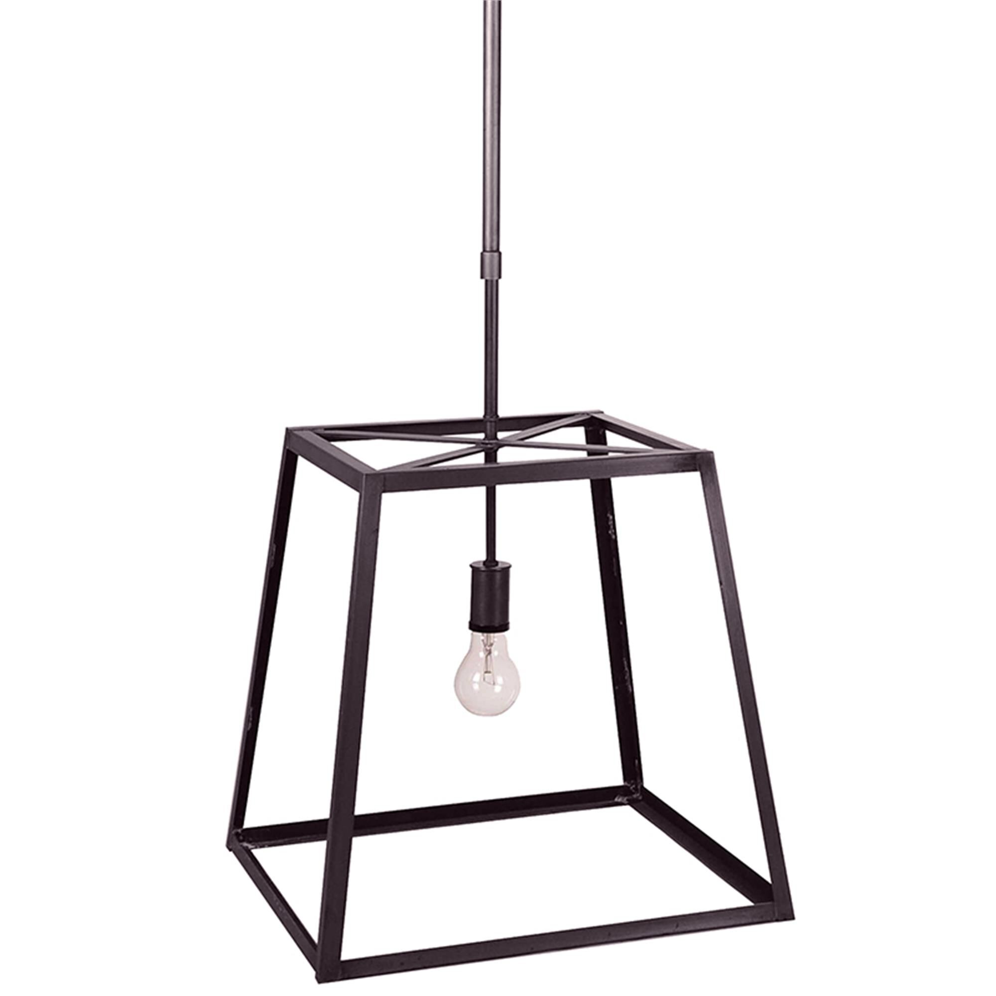 Transitional 16 Inch 1 Light Lantern Pendant,