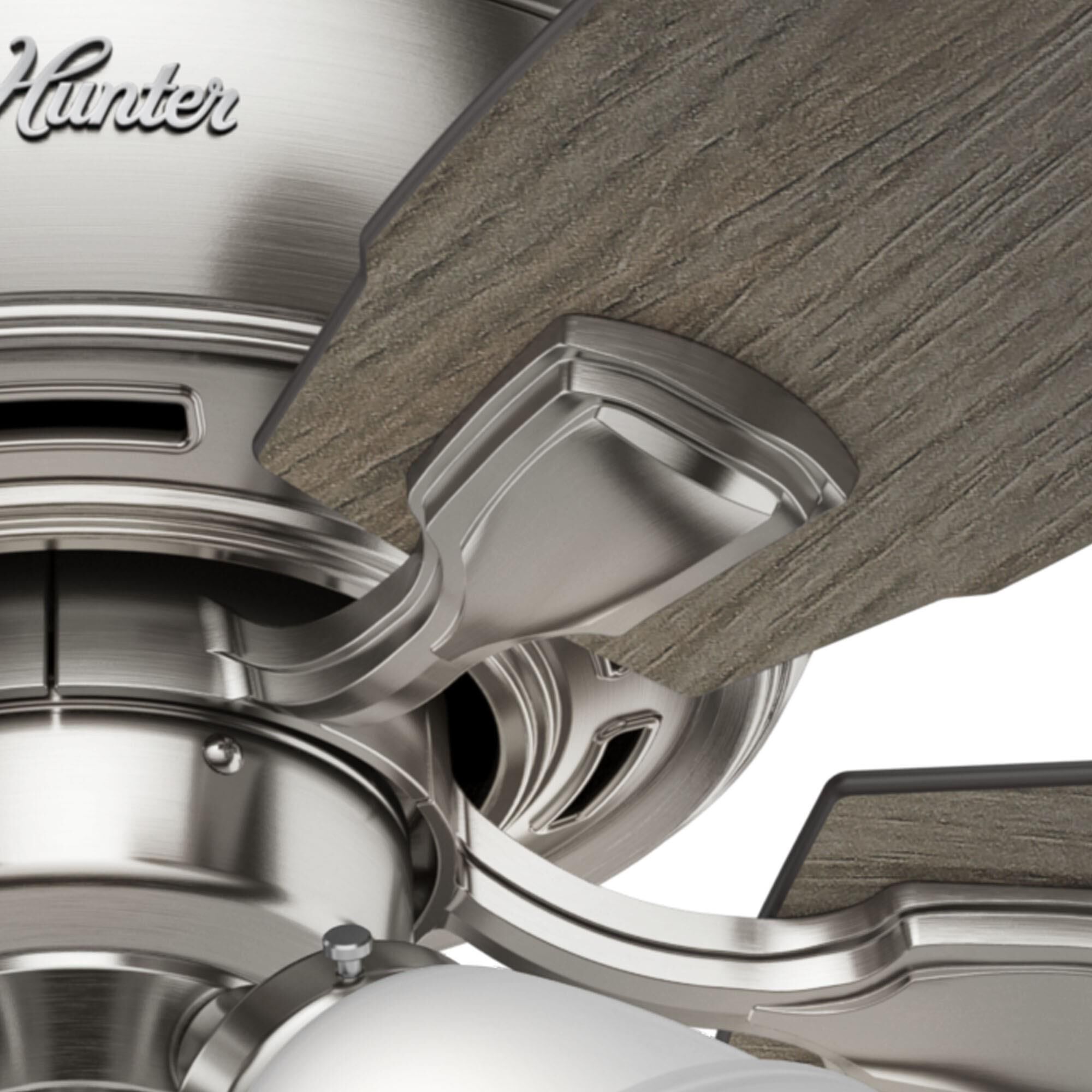 Shown in Brushed Nickel finish and Painted Cased White glass