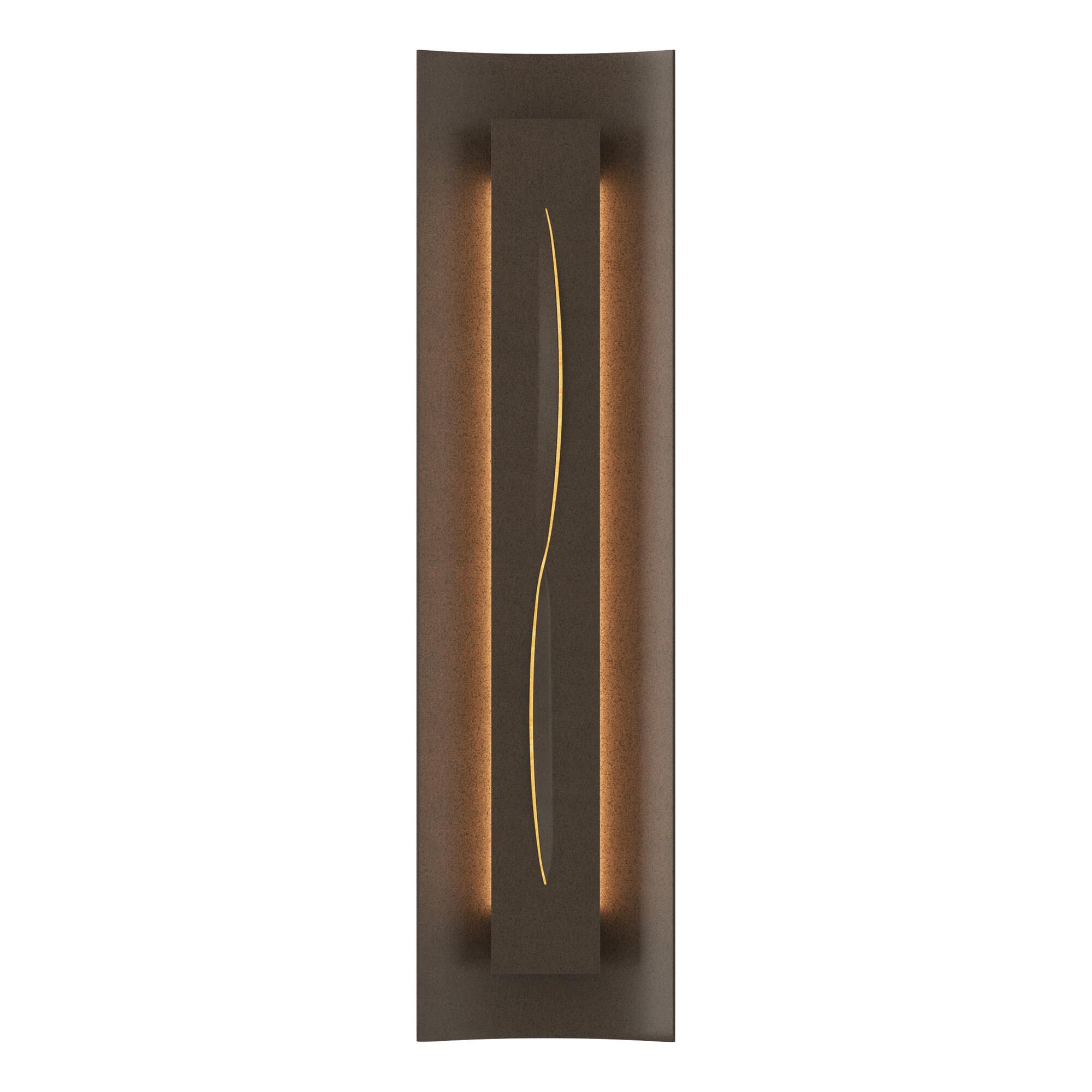 Shown in Bronze finish and Amber  glass