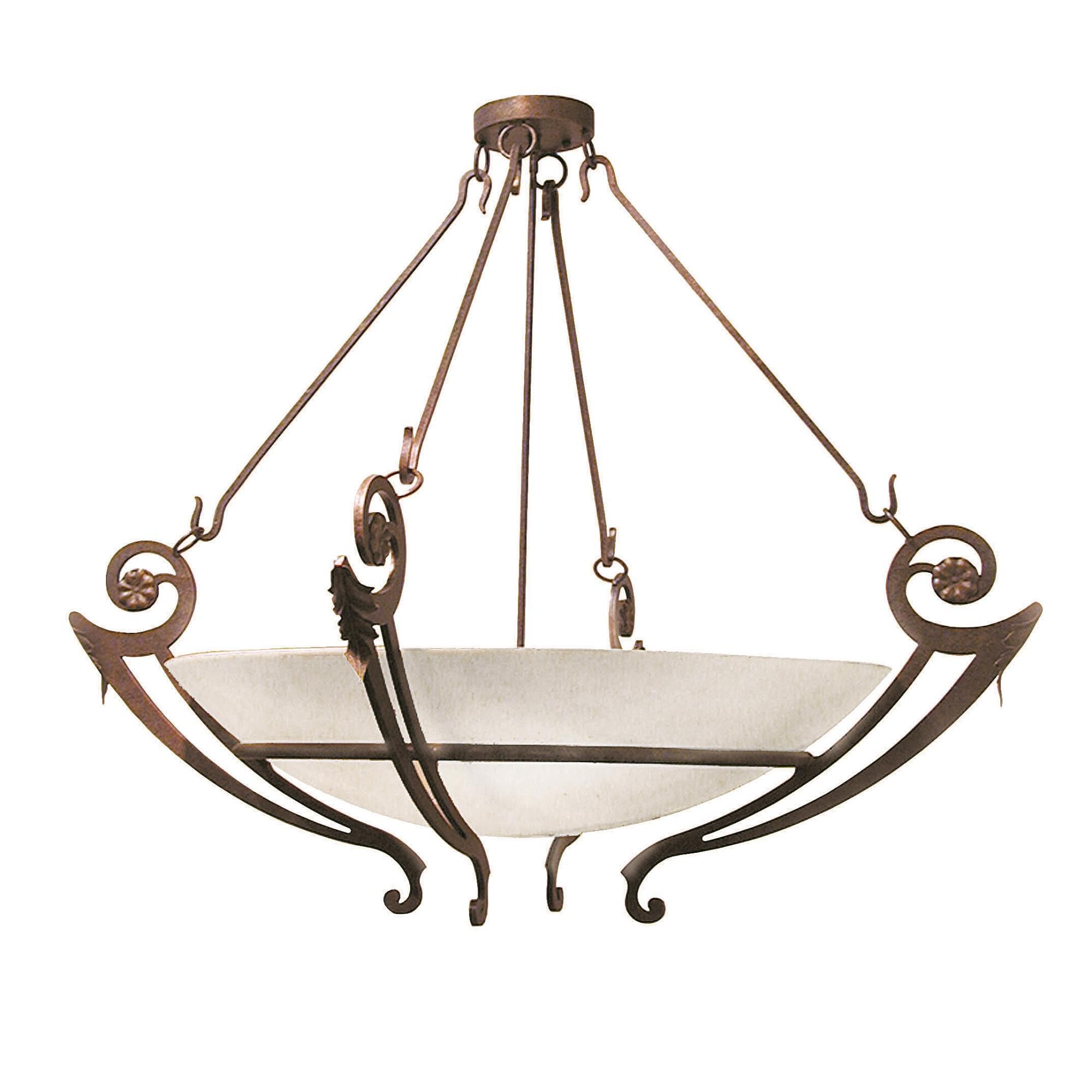 Ceres 50 Inch 6 Light Semi Flush Mount by Meyda Lighting