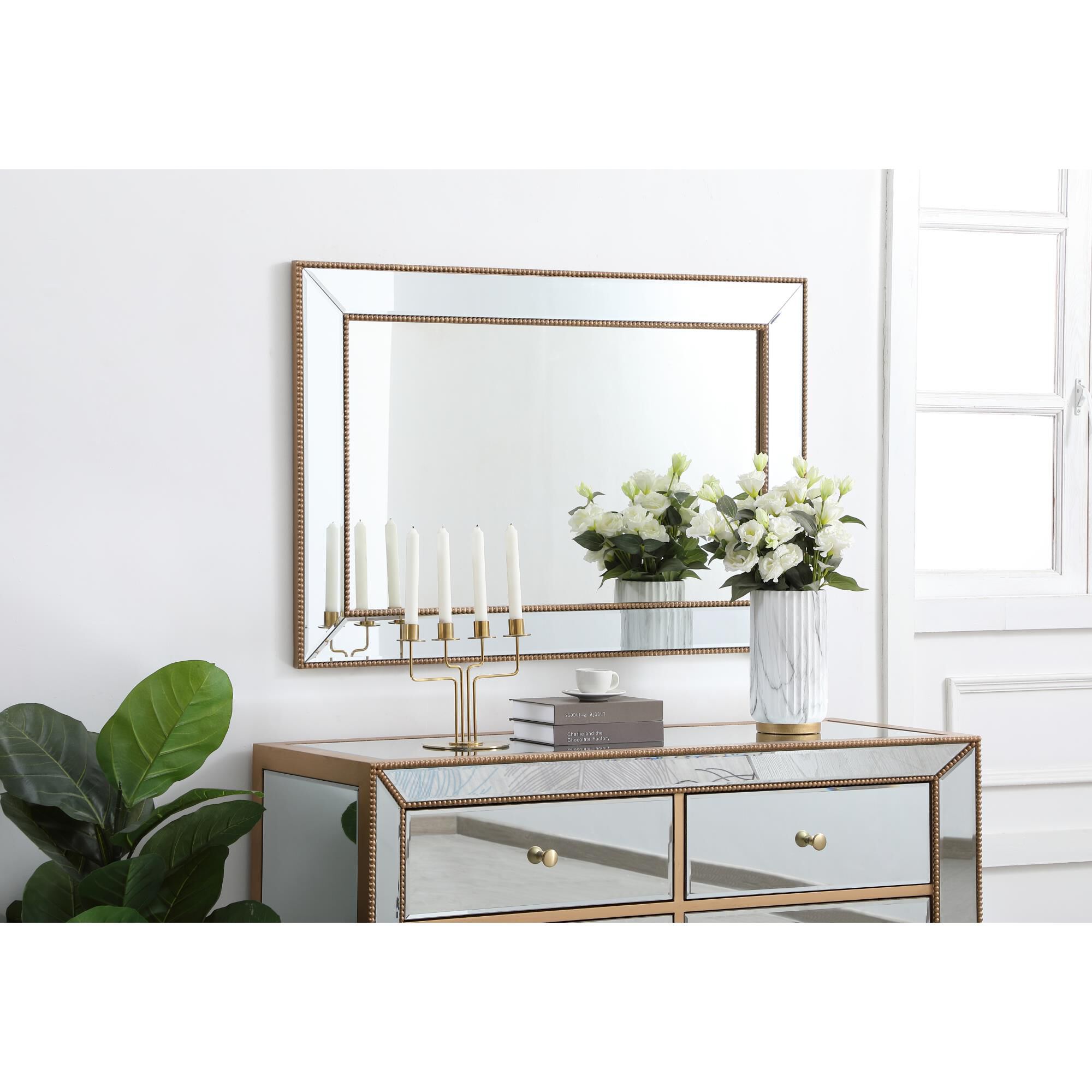Iris Decorative Mirrors by Elegant Decor