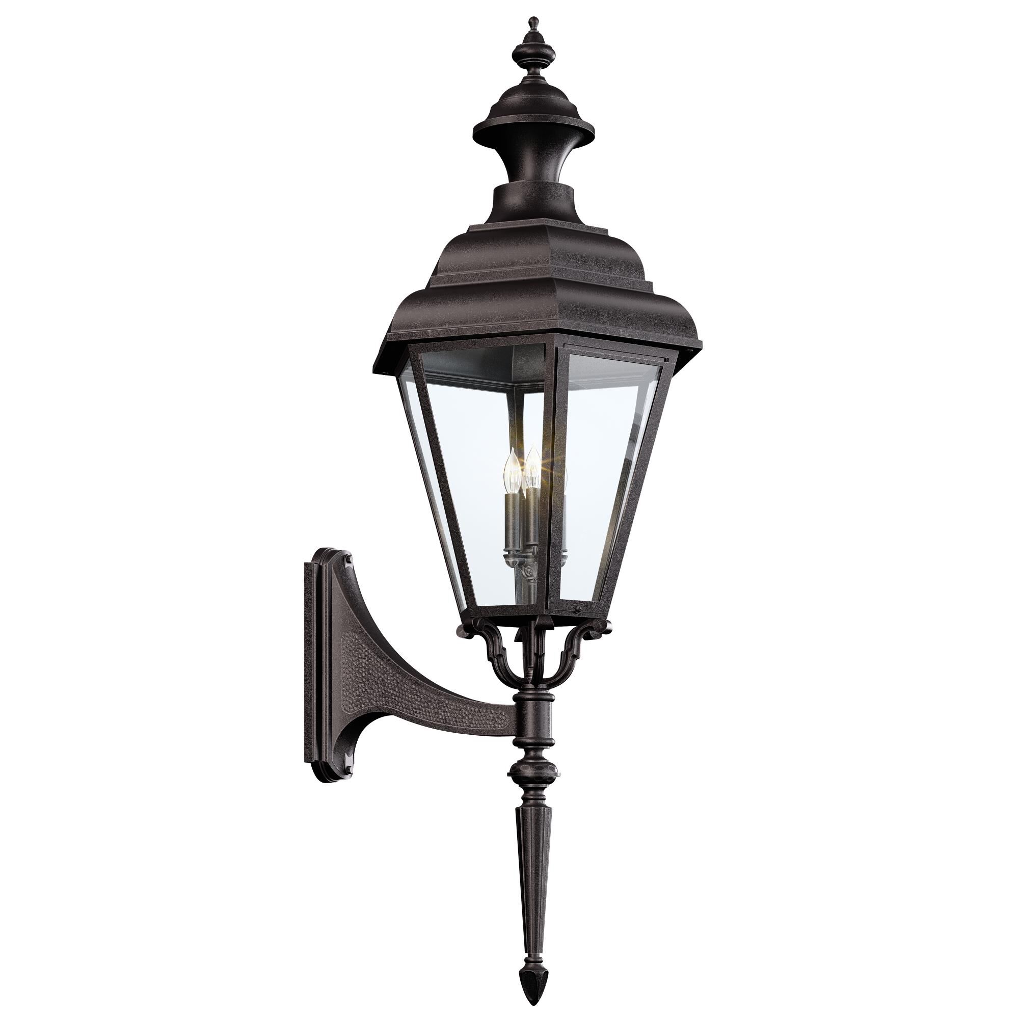 Jamestown 27 Inch Tall 4 Light Outdoor Wall Light by Hanover Lantern