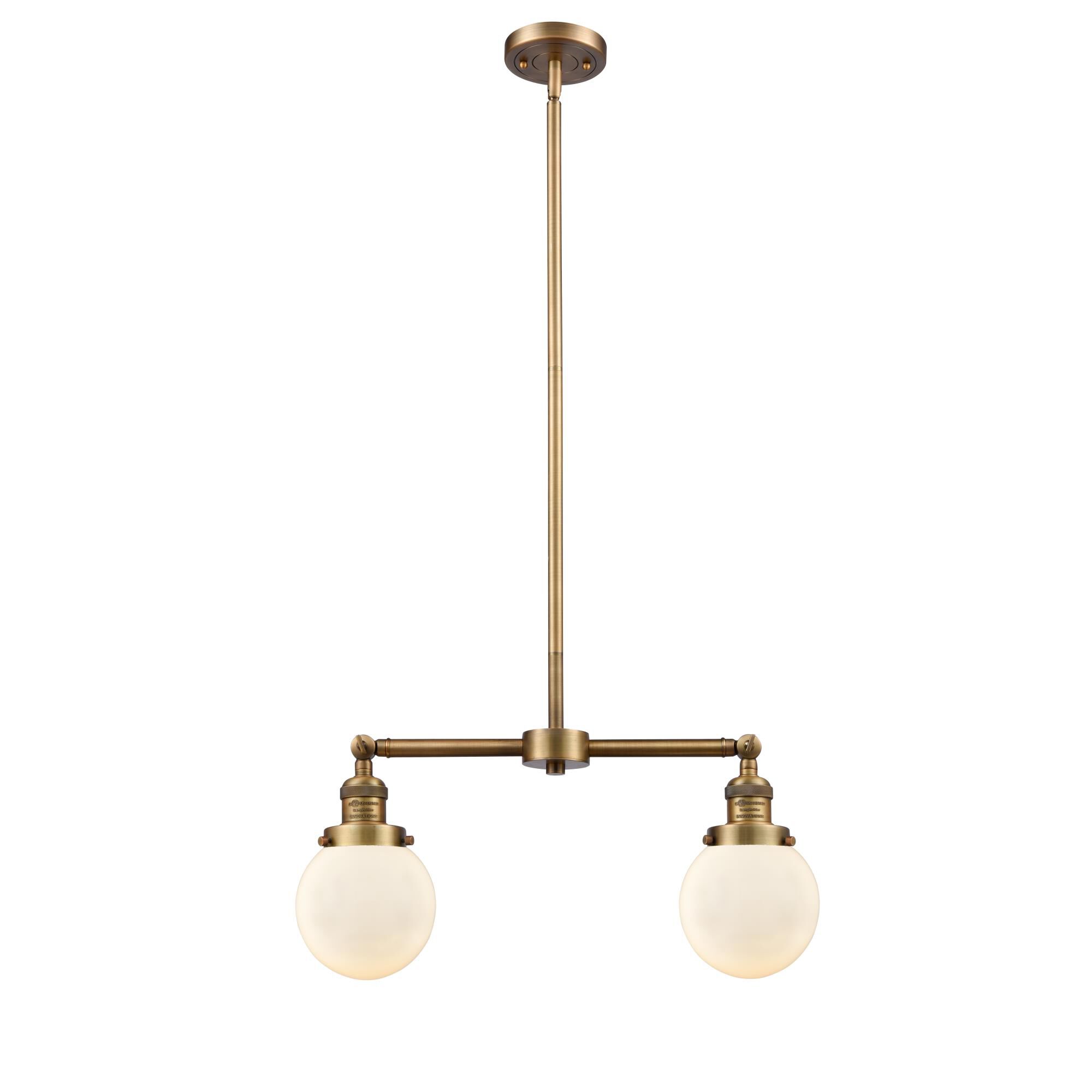 Bruno Marashlian Beacon 23 Inch 2 Light Chandelier by Innovations Lighting