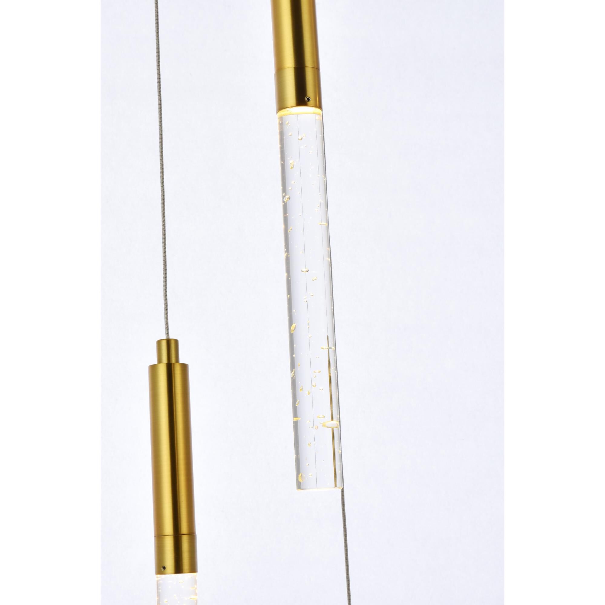 Shown in Gold finish and Clear Royal Cut crystal