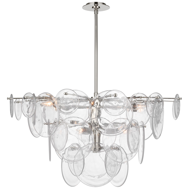 Aerin Loire 37 Inch 9 Light Chandelier by Visual Comfort Signature Collection