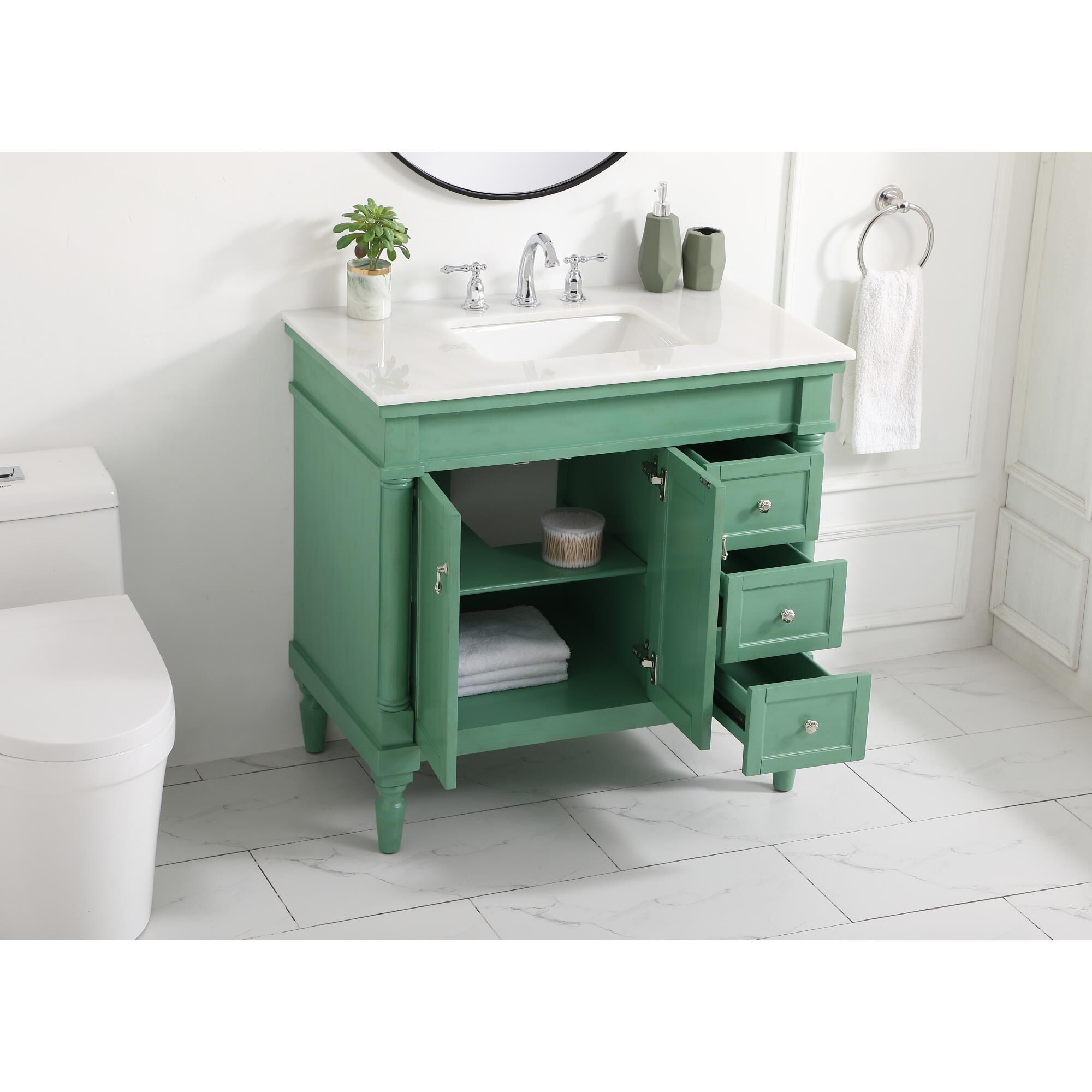 Lexington Bath Vanity by Elegant Decor