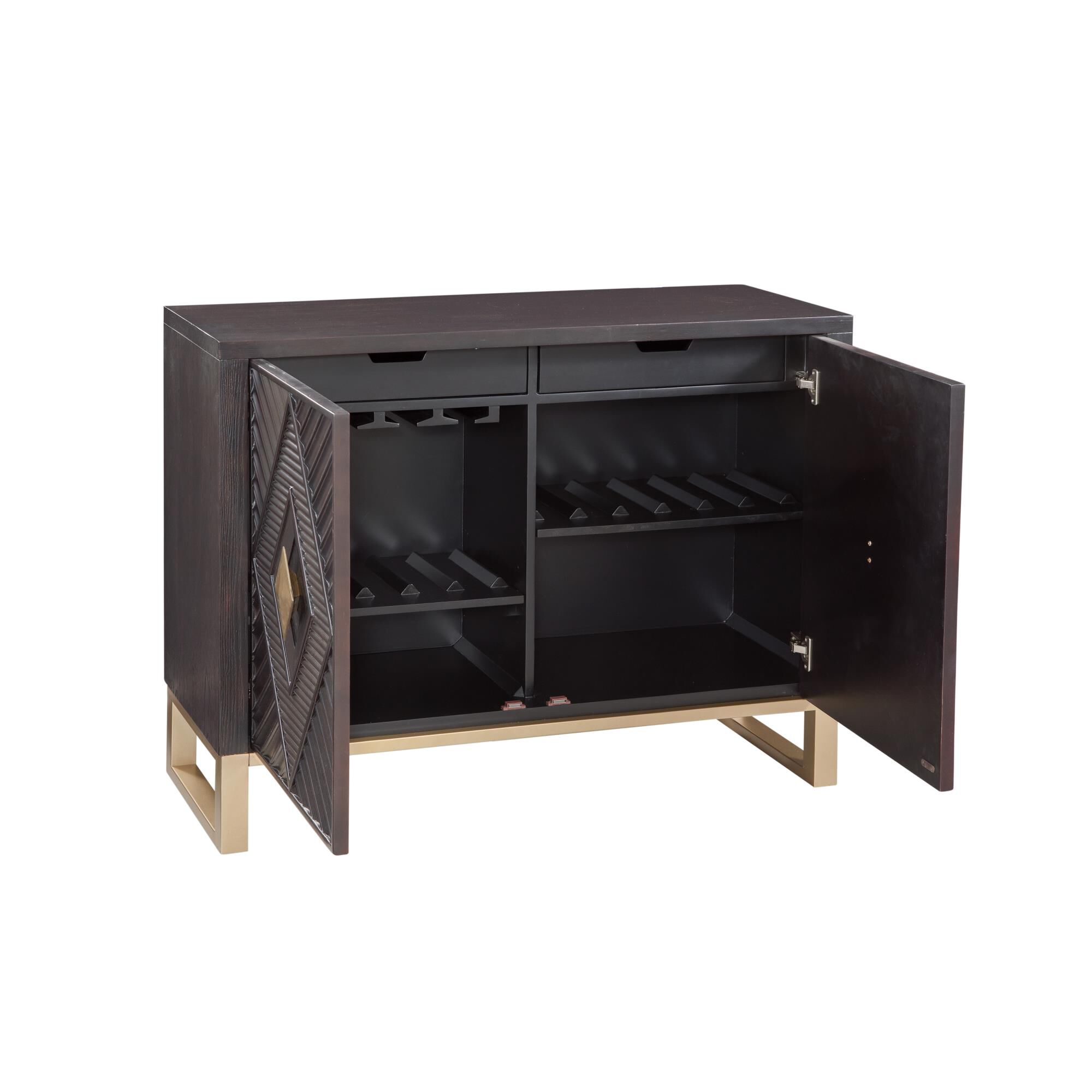 Allamar 48 Inch Storage Cabinet by Bassett Mirror Company